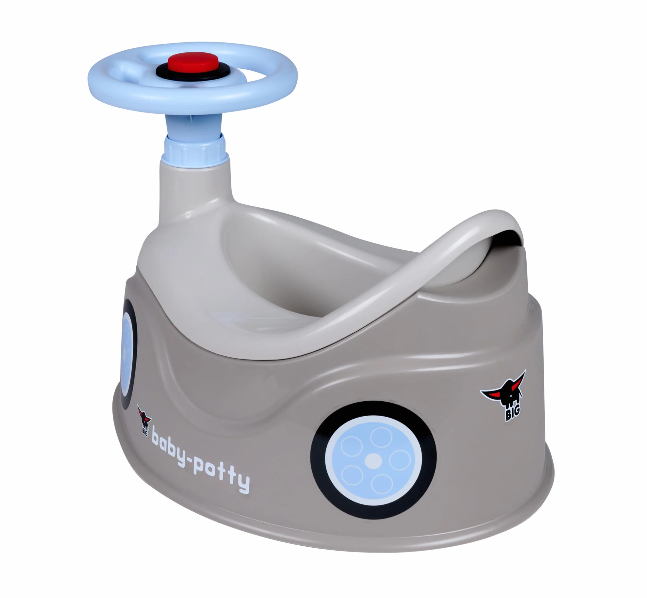 BIG Baby Potty nocnik do nauki Big Bobby Car ze zdejmowaną kierownicą, dla dzieci od 18 miesięcy