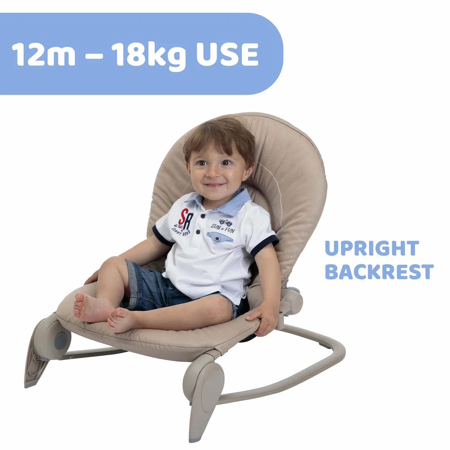 Chicco Leżak Hooplà beżowy re_lux