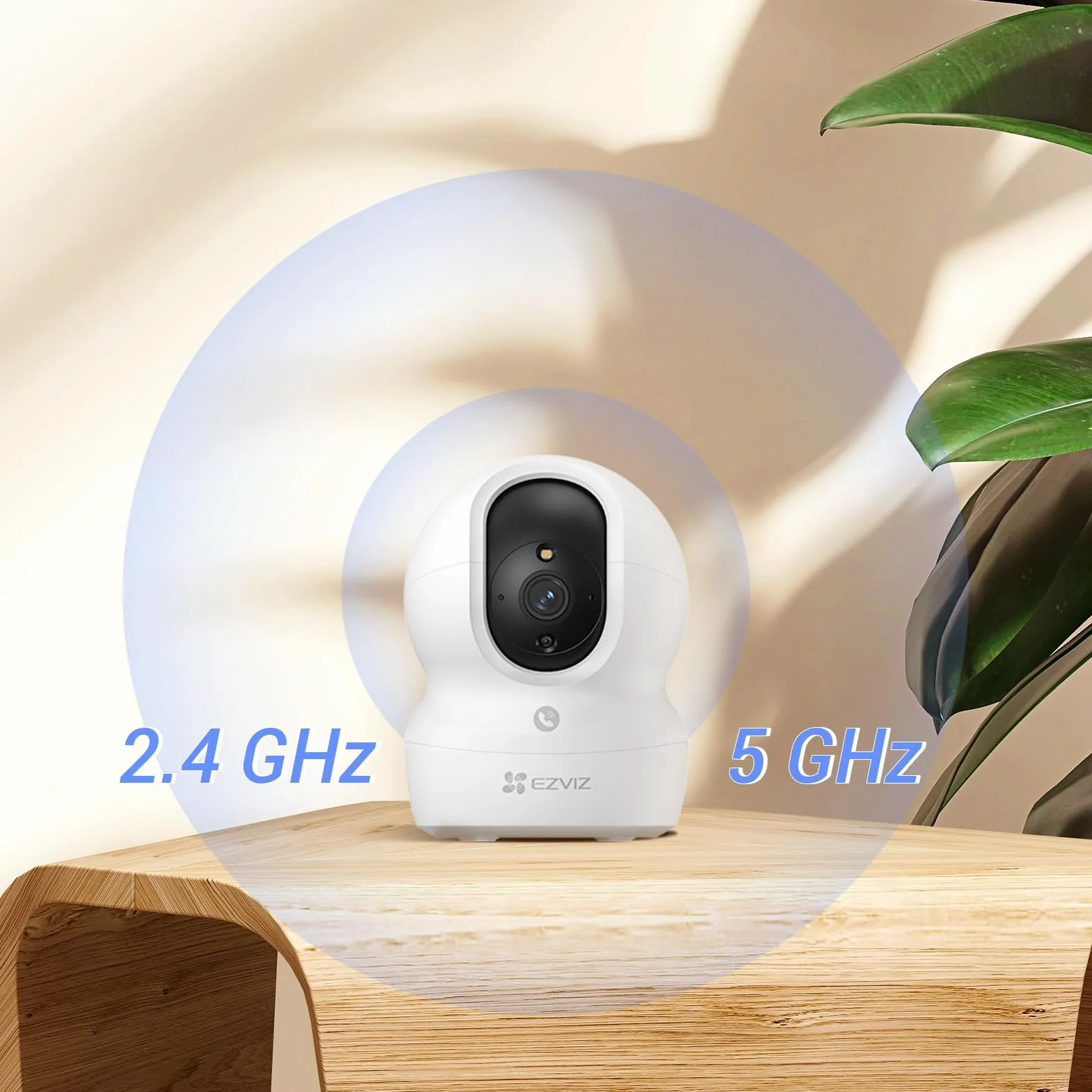 Kamera WiFi EZVIZ CP1 Pro 2k+ 4MP Obrotowa Niania Mikrofon Głośnik Detekcja