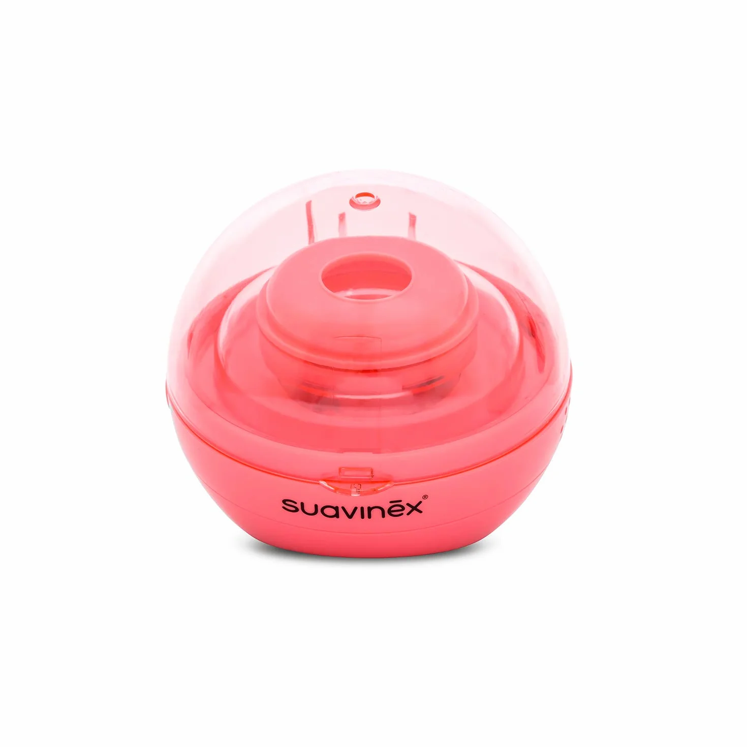 Suavinex Nomadyczny sterylizator lizaków UV 3 minuty USB baterie czerwony