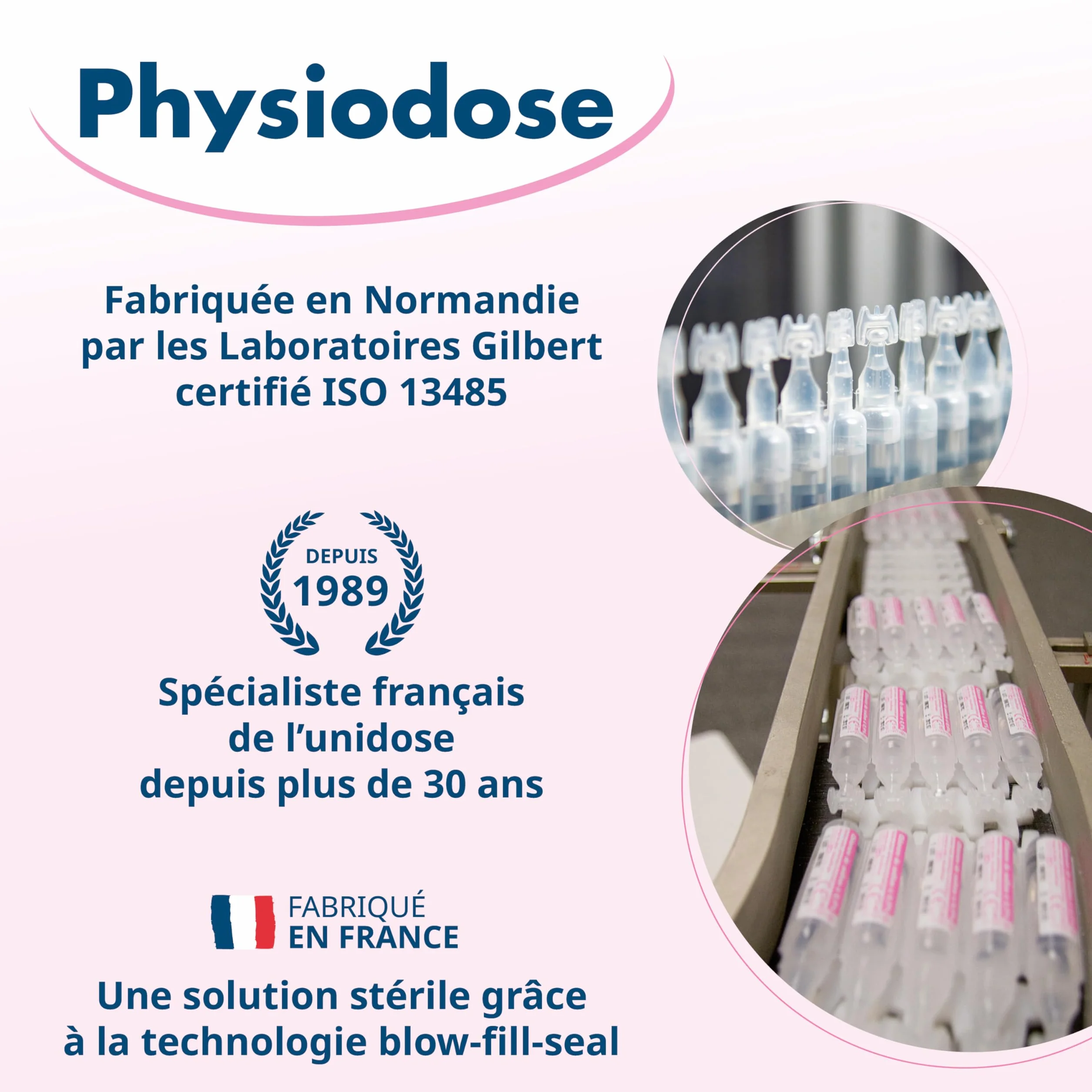 Saline Solution, Physiological Serum, Sterile Saline Solution, English Instructions (160 Saline pods, Single Doses - 4 Packs), Baby Nasal Rinse