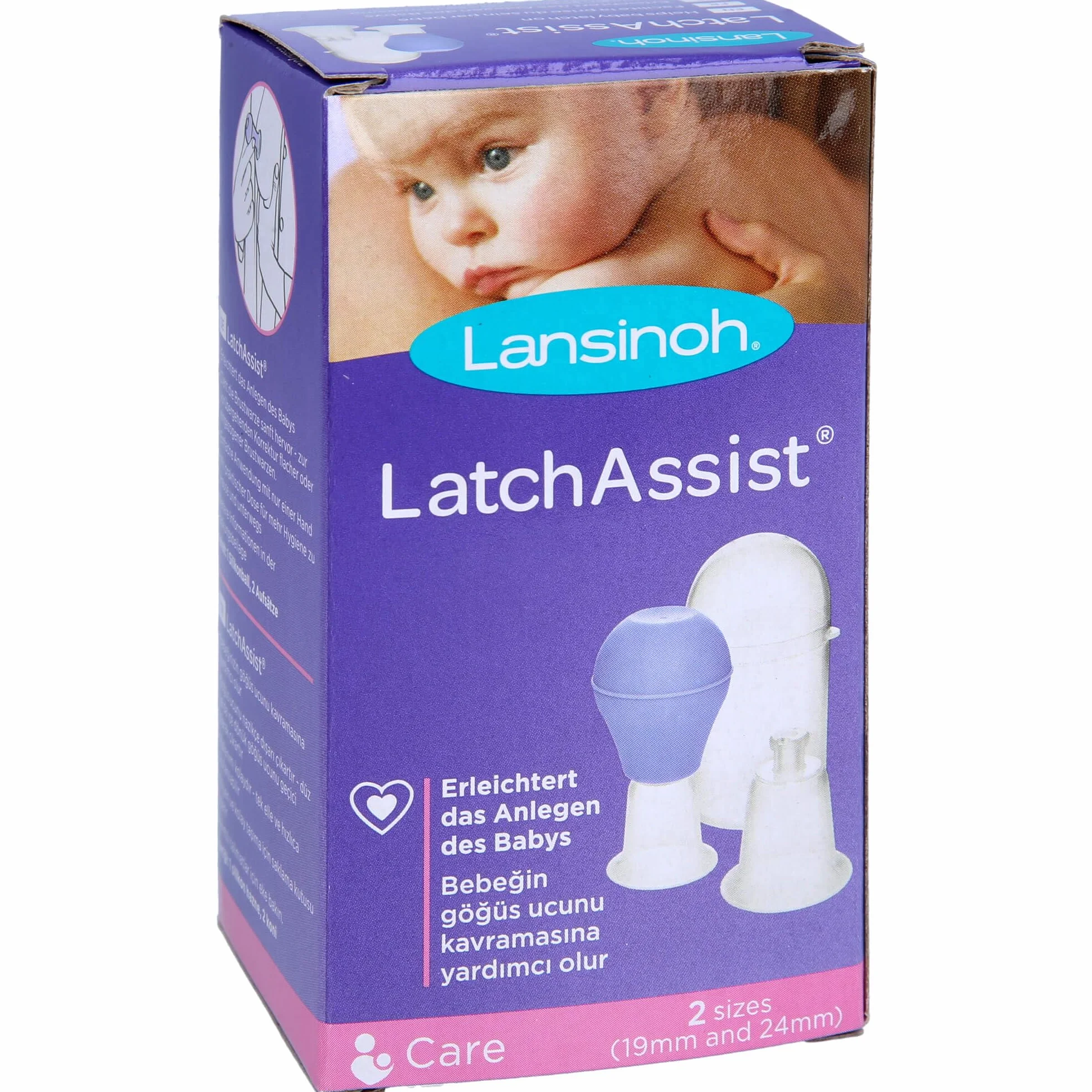 Lansinoh Latch Assist Everter - gładki modelarz sutków - ułatwia przyczepność dziecka