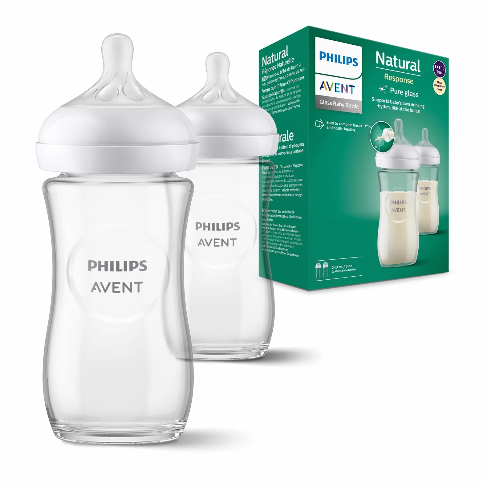 Philips Avent Butelka do karmienia Natural Response 240 ml 2 szt. SCY933/02