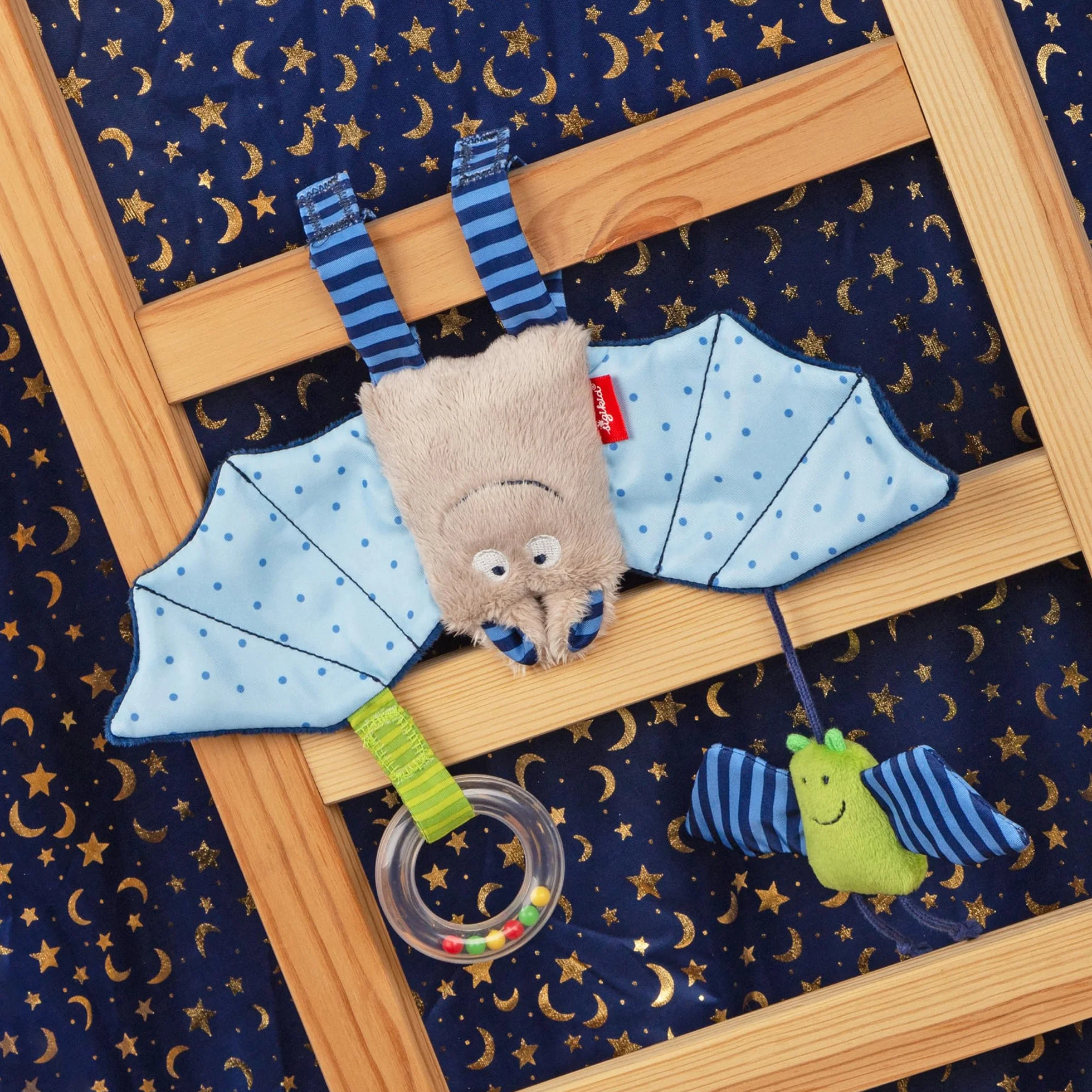 Sigikid Tekstylny Klips Mobilny do Foteli Samochodowych