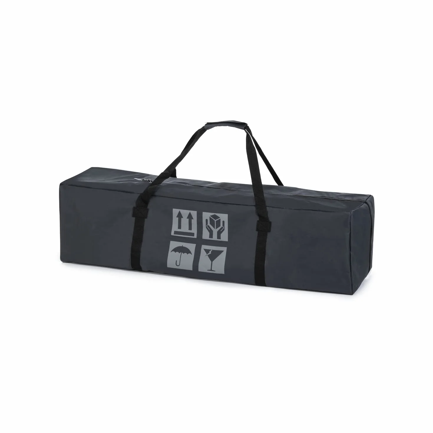 Hauck Bag Me Parasol torba transportowa z uchwytami do noszenia, odporne materiały na podróż samolotem, 115 x 31 x 31 cm, szara