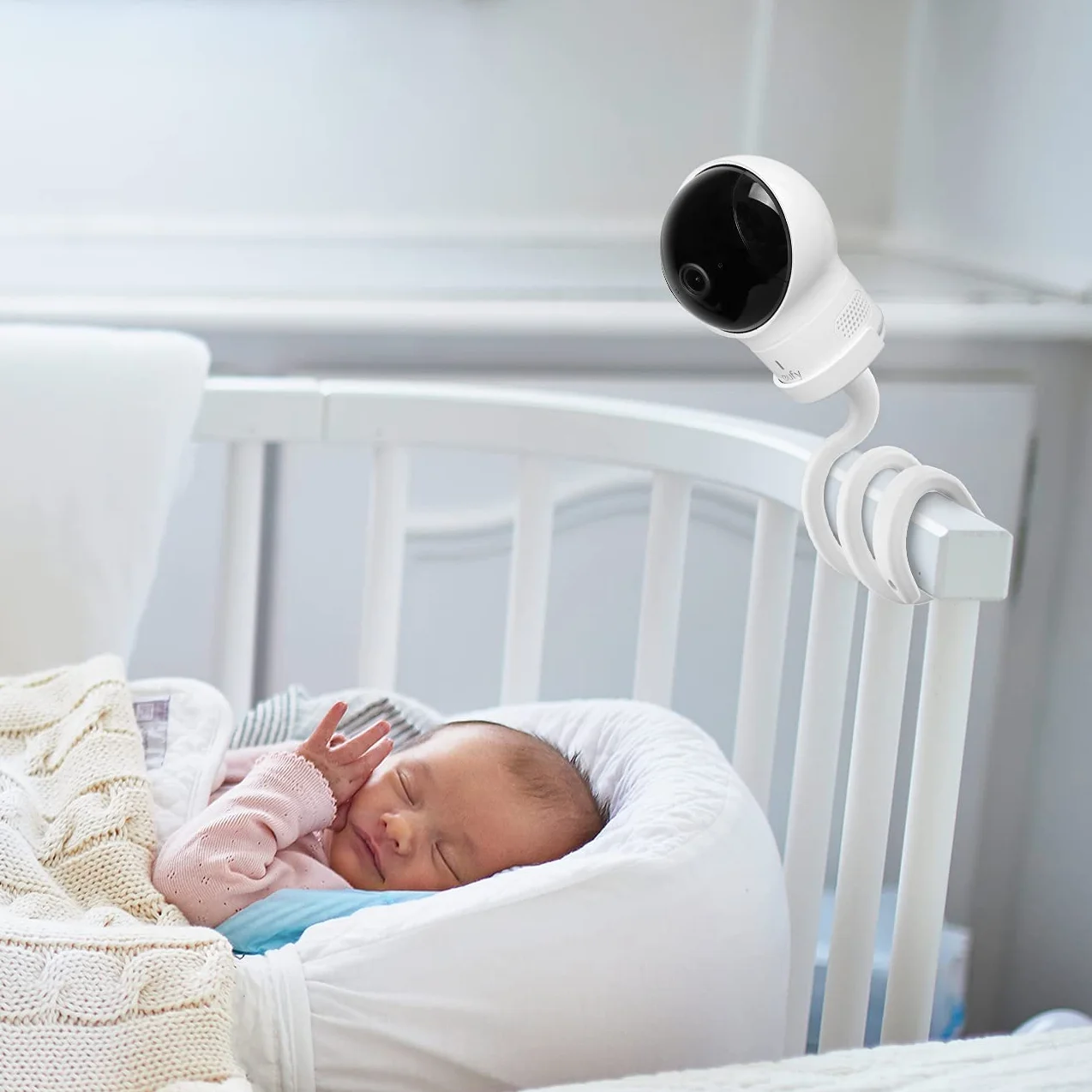 Uchwyt na kamerę dla eufy Security SpaceView - Babyfon / SpaceView S/SpaceView Pro, uchwyt na monitor dla dziecka (elastyczny)