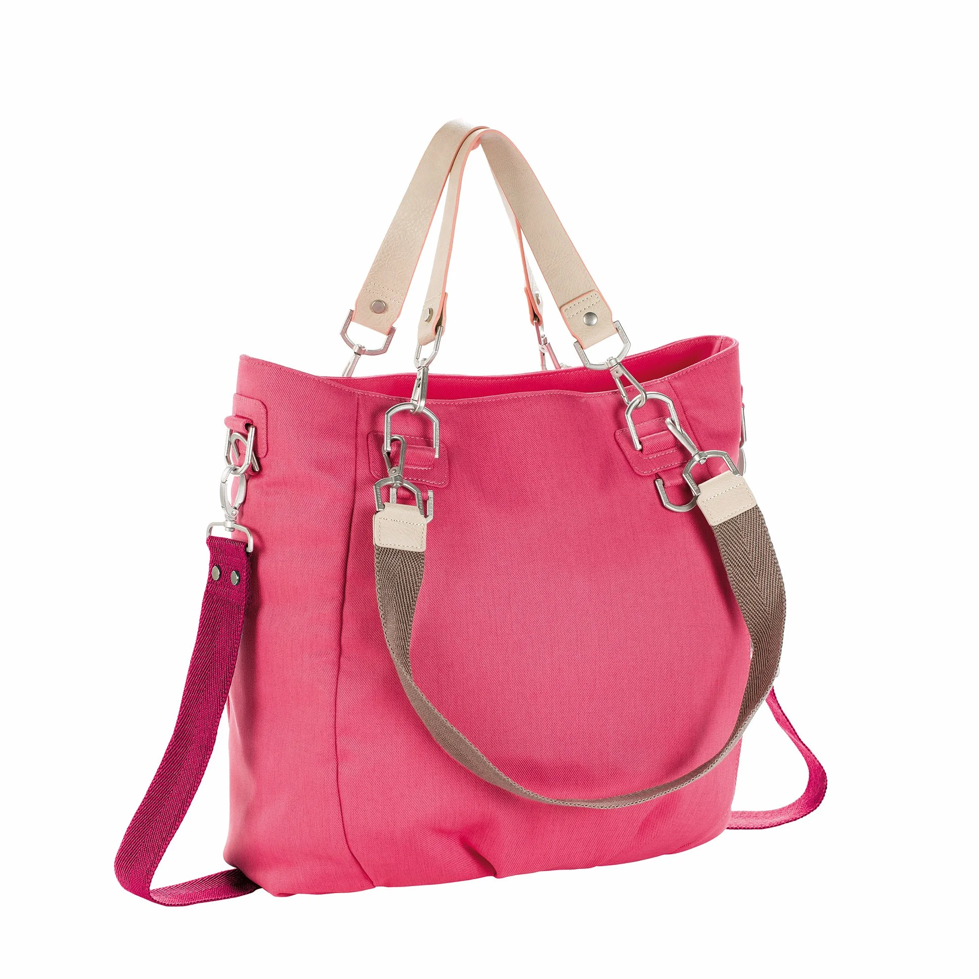 LÄSSIG plecak do przewijania niemowląt, torba dla niemowląt, stylowa torba na przybory do szpitala, w zestawie z akcesoriami do przewijania/Green Label Mix 'n Match Bag