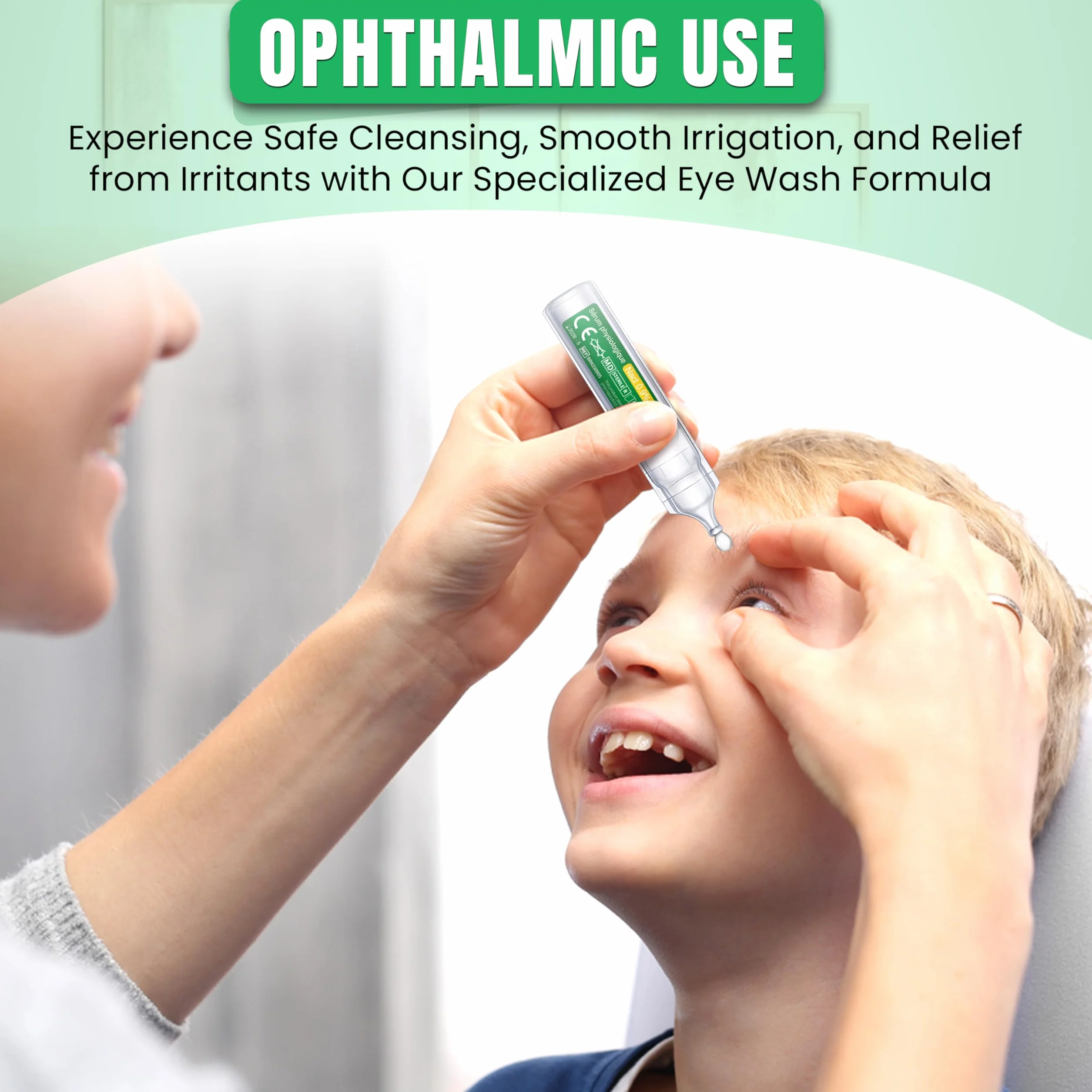 BORNOVA Serum Fizjologiczne Stosunek izotoniczny soli fizjologicznej Dziecko Niemowlę Zapobieganie przeziębieniu Ulga zatorach nosa Higiena oczu uszu Oczyszczanie ran (3 BOX, 120 Jednodawkowe Dawki)