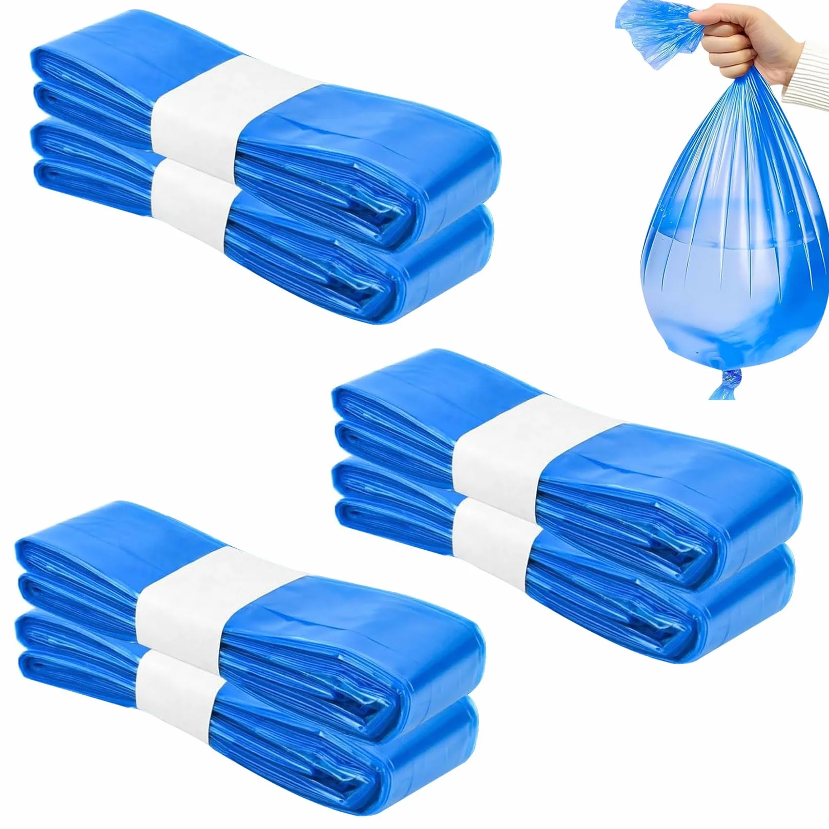 6 sztuk Wkładów uzupełniających do wiadr na pieluchy, folia uzupełniająca do wiadr na pieluchy Kompatybilne z Tommee Tippee & AngelCare & Litter Locker LitterLocker (26 cm x 4,5 m)