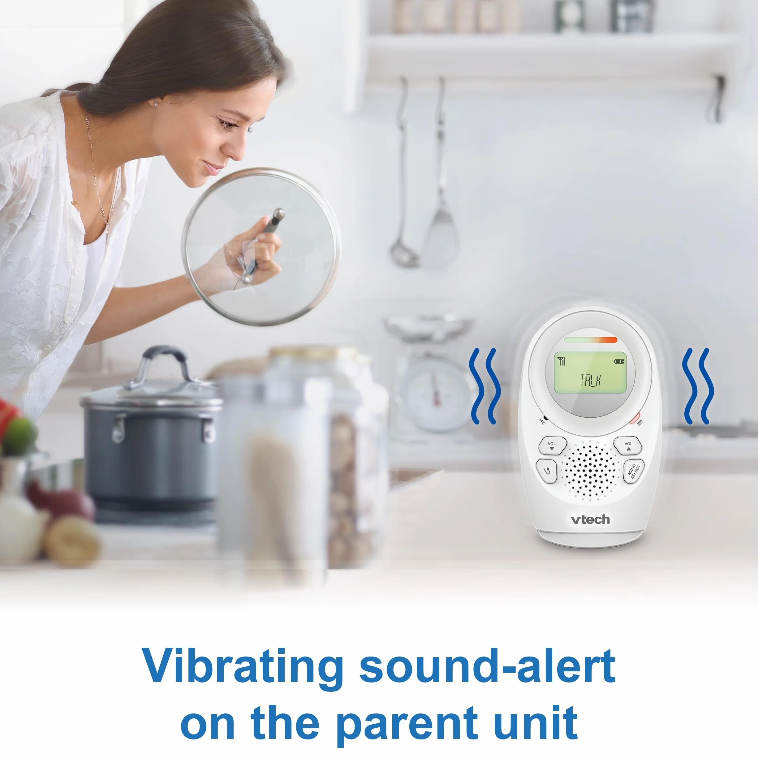 VTech - Babyphone Night Light - funkcja lampki nocnej, komunikacja rodzic/dziecko - BM1211 - wersja PL