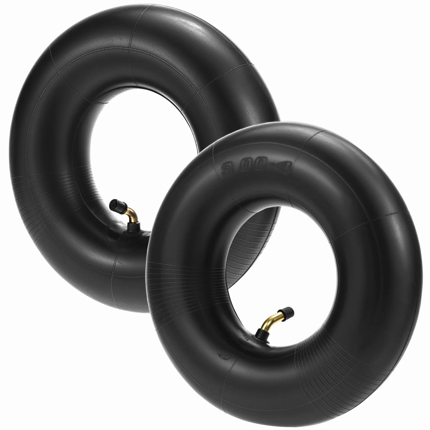 QWORK® 2-pak 3.00-4 dętki zamienne, 260 x 85 mm opona do taczki, do taczek workowych, wózków i skuterów mobilnych