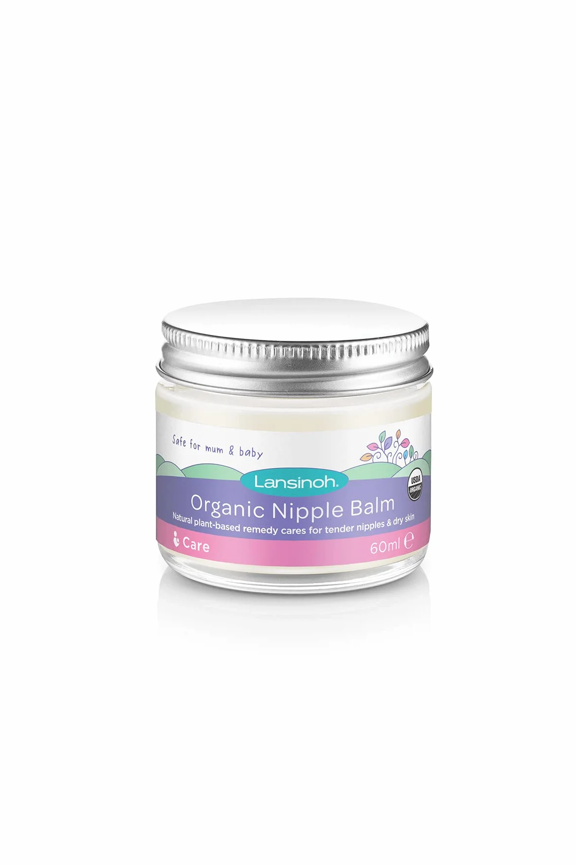 Lansinoh Organic Nipple Balm 60ml Natural Breastfeeding Cream