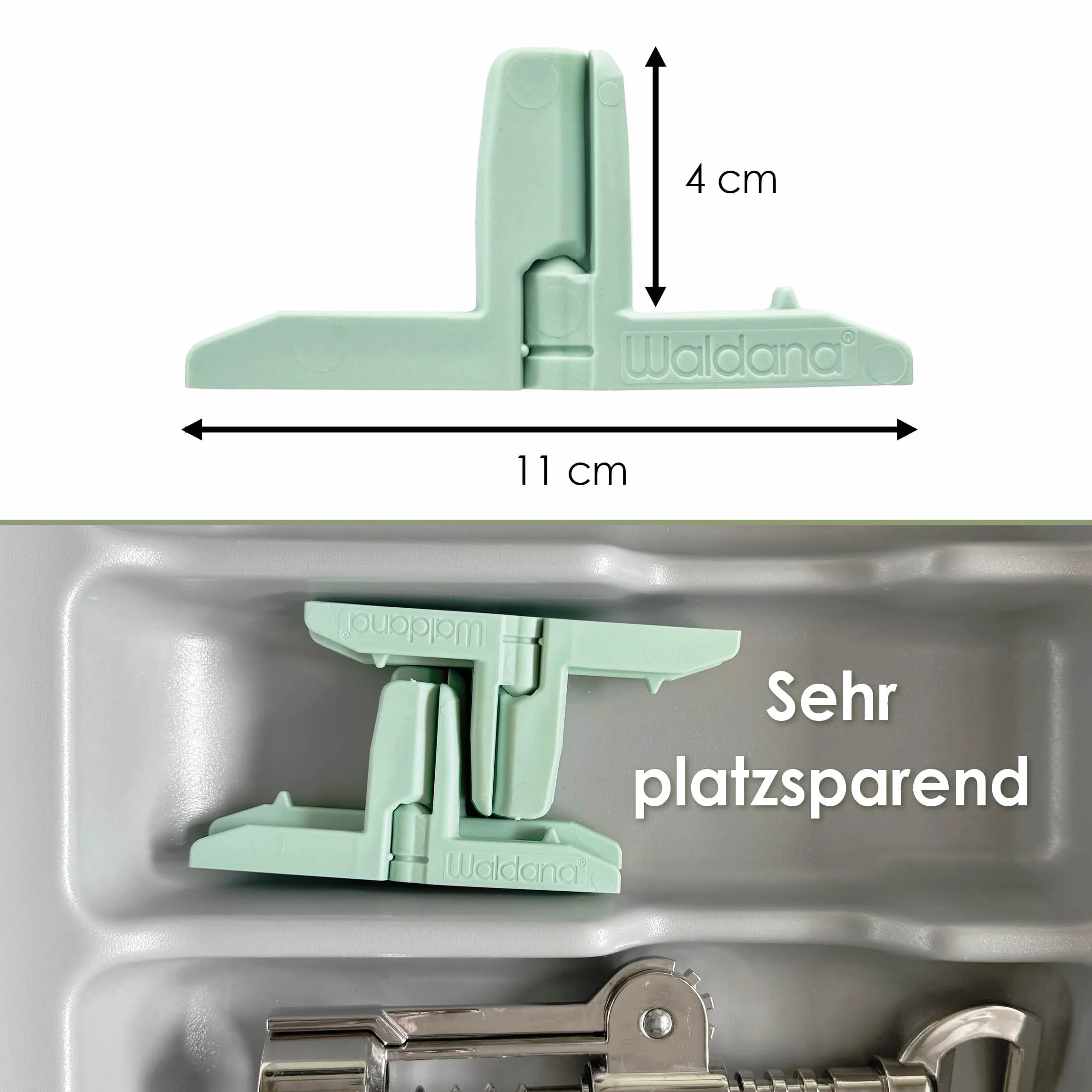 Suszarka na butelki (opakowanie 4 sztuki) Odpowiednia dla karafki szklanej SodaStream I Zarejestrowany wzór I Suszarka na butelki z organicznego plastiku dla niemowląt