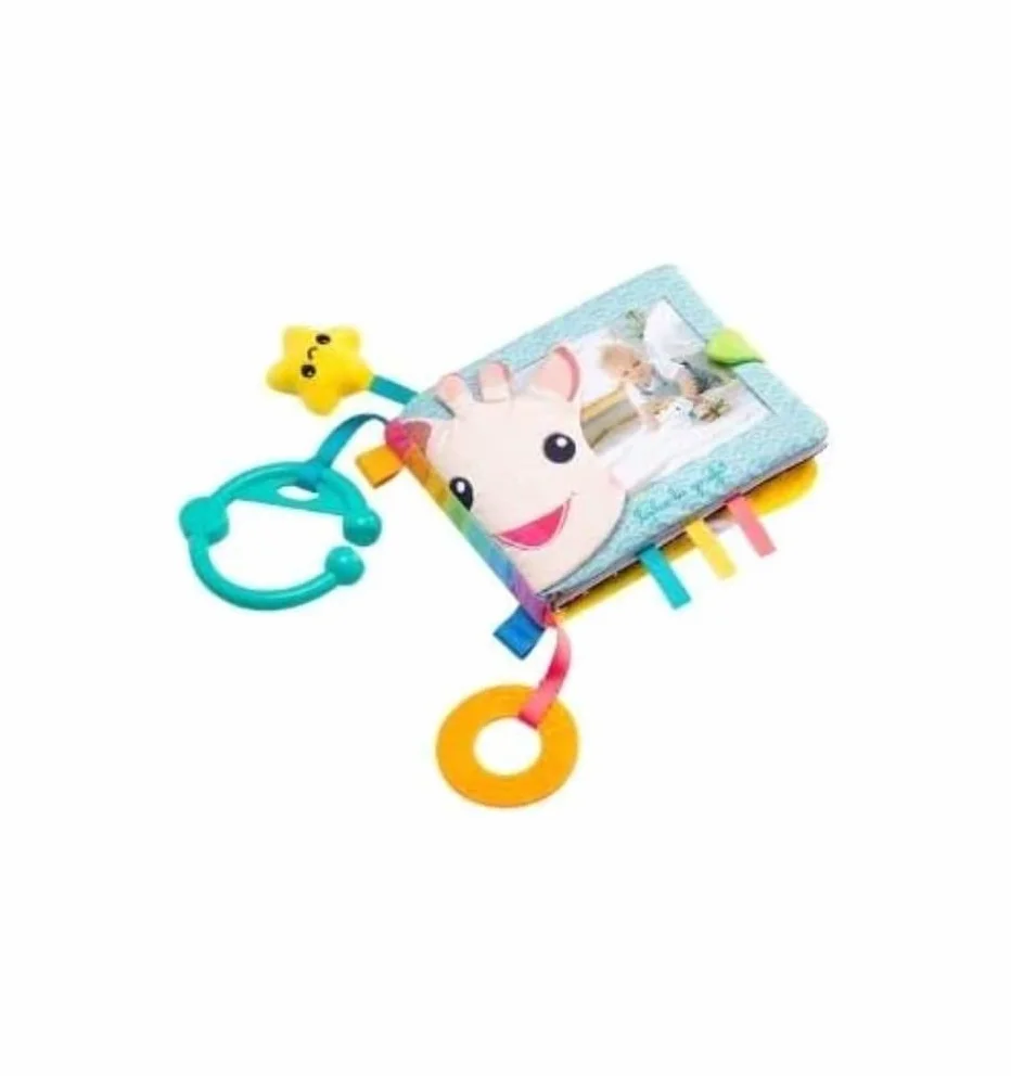 Sophie la Girafe - Mój pierwszy album na zdjęcia - 2 w 1, album fotograficzny + zabawka przebudzenia, format 15 x 10, prezent urodzinowy