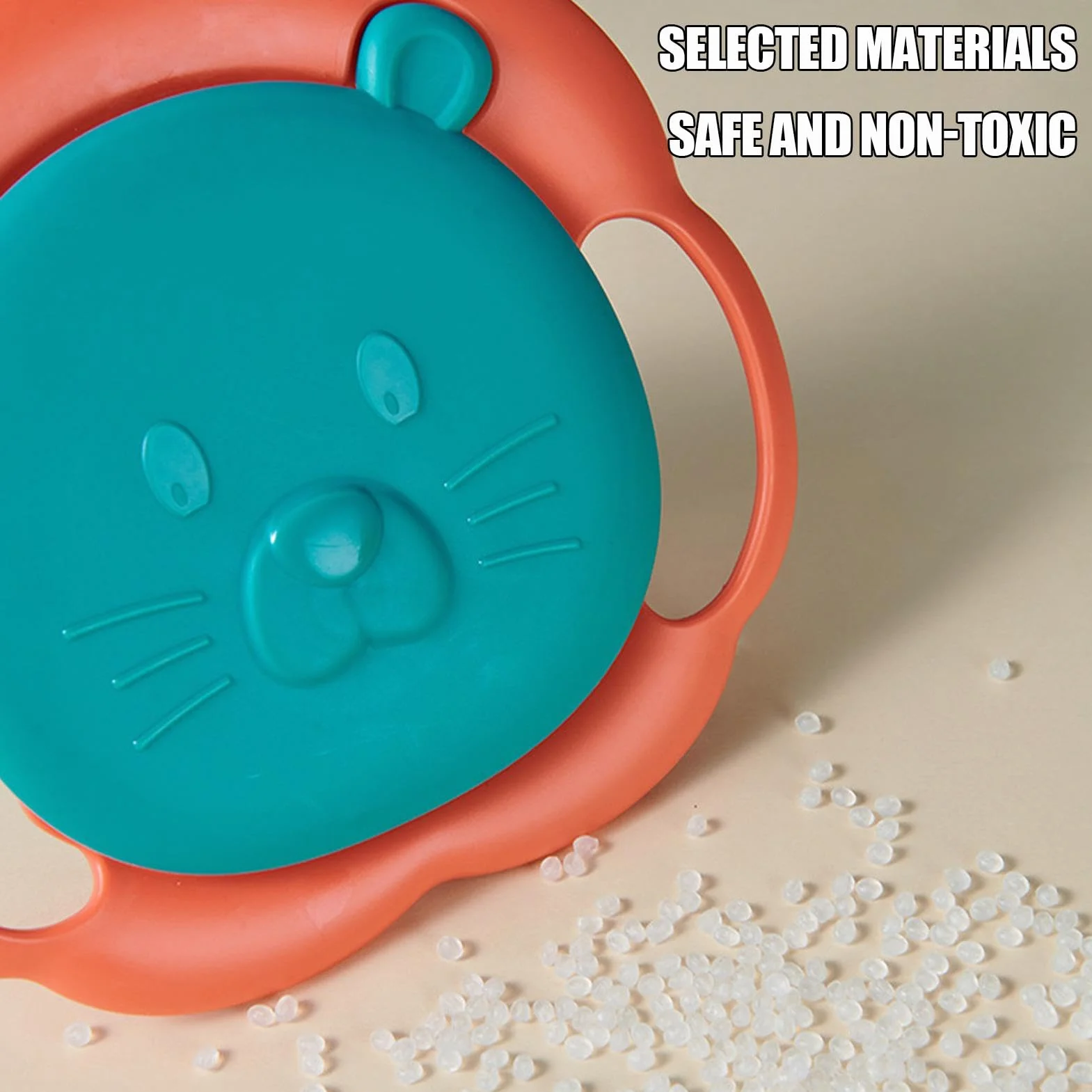 Kids Anti Spill Bowl, Gyroscopic Smooth Bowl, 360 Degree Gyroscopic Spill Proof Bowl for Children
