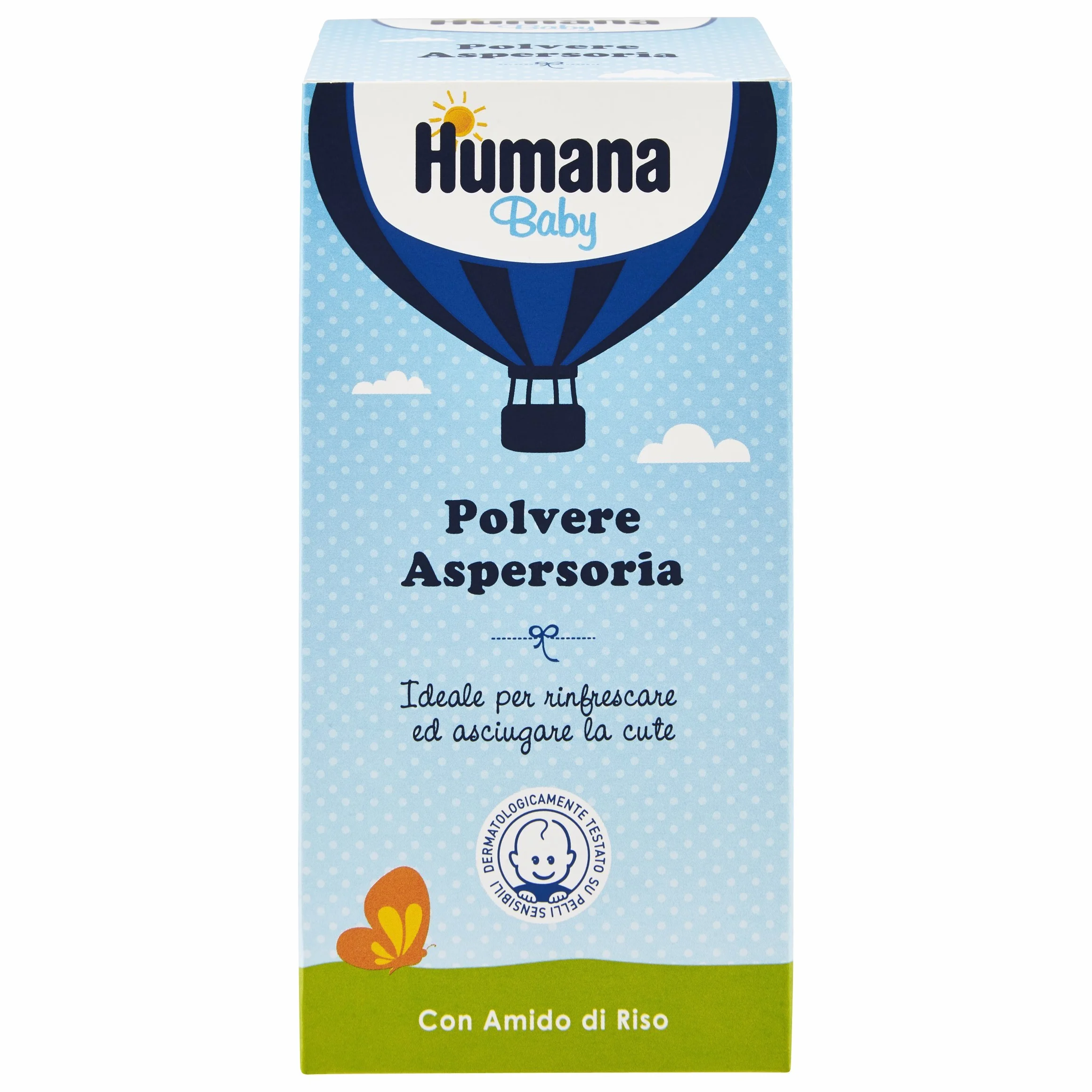 Humana Proszek Aspersoria ze skrobią ryżową 150 gr
