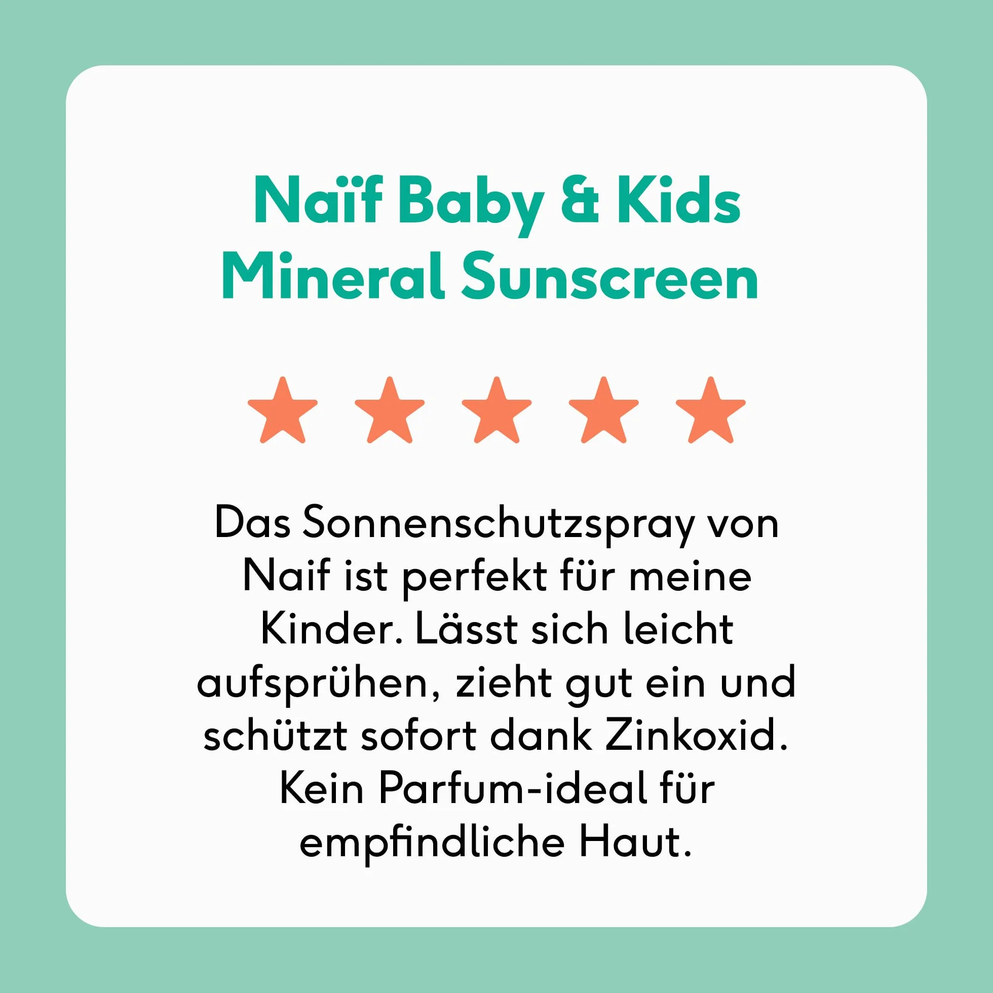 Naïf Mineralny spray przeciwsłoneczny LSF 50 dla niemowląt i dzieci ochrona UVA UVB wodoodporny