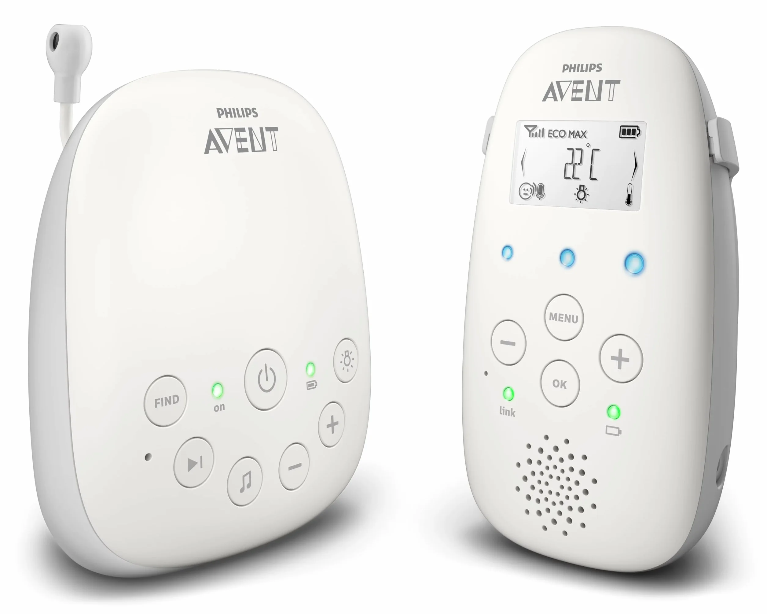 Philips Avent SCD713/26 Elektroniczna Niania, Biały