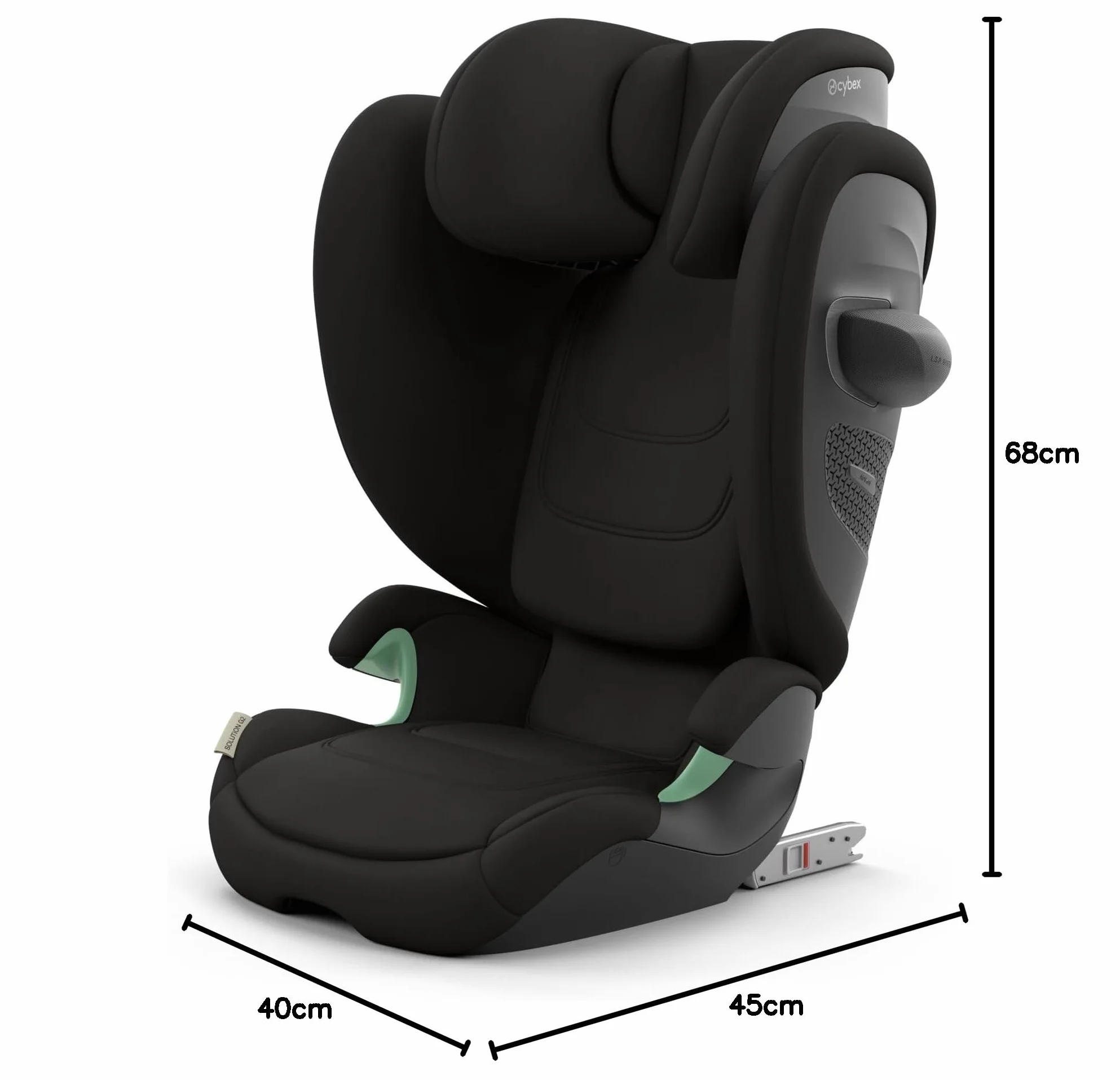 Cybex Solution G2/Magic Black-black PU1, Magic Black, Comfort, Solution G2