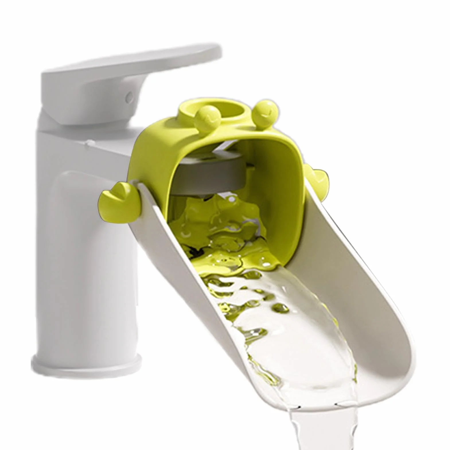 Sink Spout Extender for Faucet, Adjustable Faucet Attachment, Safety Hand Wash Helper, Flexible Angle Design, Easy Installation, Kitchen, Bathroom, and School Use