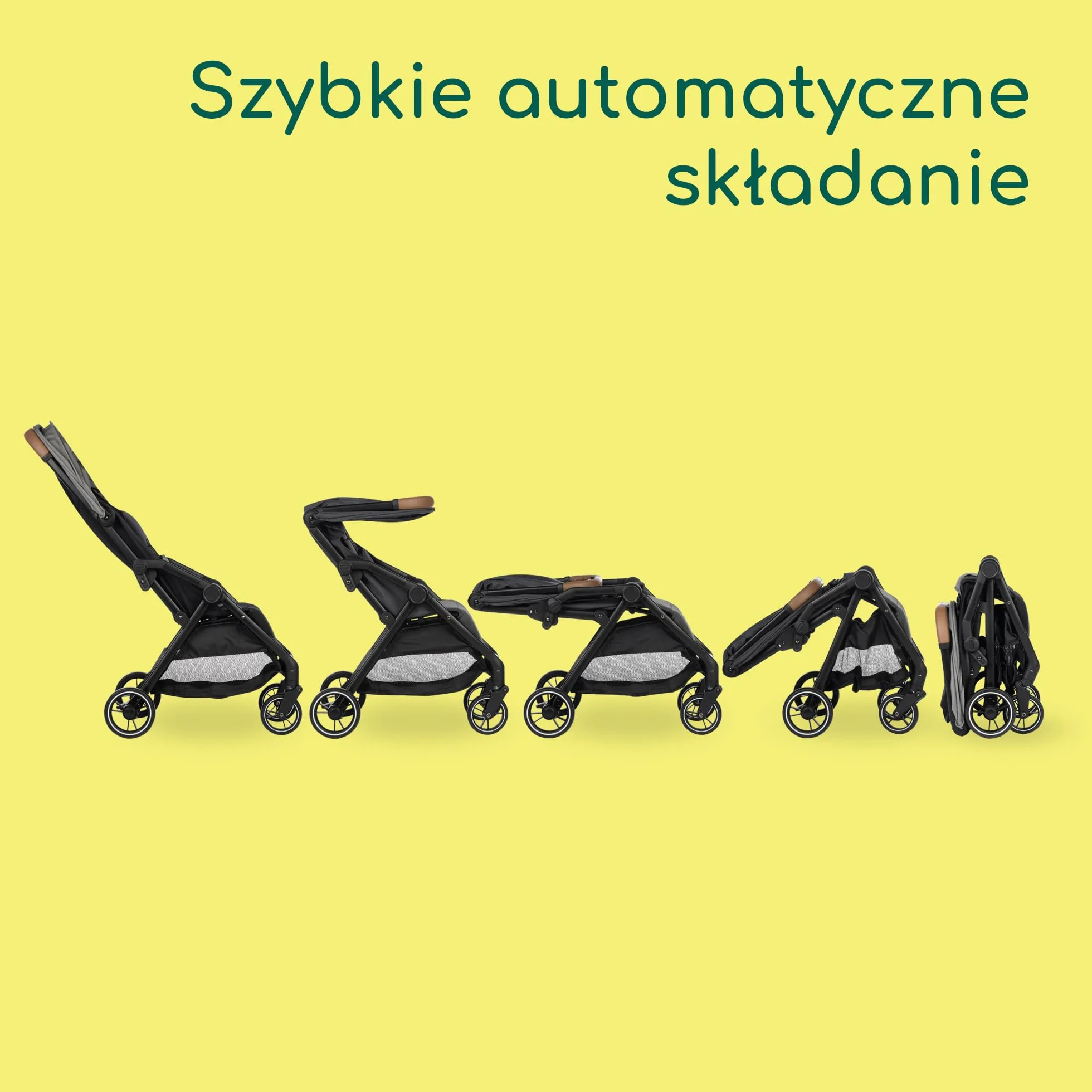 Bebeconfort Sunlite, wózek dziecięcy, 0 – 4 lata (do 22 kg), lekki wózek (7,2 kg), ułożenie na płasko, wózek kompaktowy, rozkładanie jedną ręką, obszerny kosz (5 kg), Tinted Grey