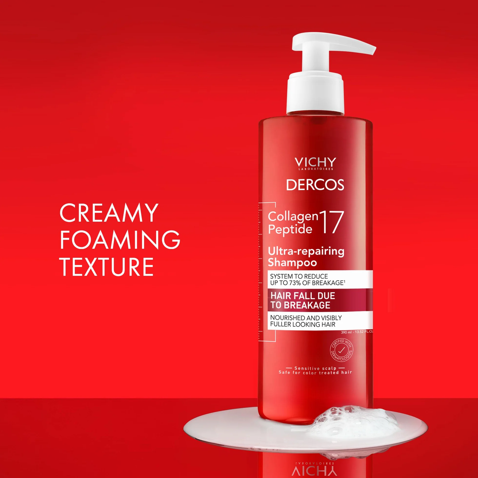 Vichy Dercos Kolagen Szampon do Włosów Słabych 400 ml