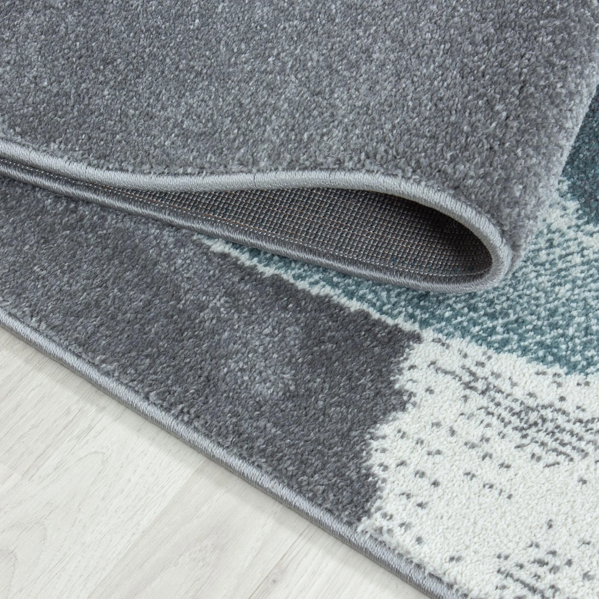 Carpetsale24, Dywan dziecięcy niebieski 160x230 cm z krótkim włosiem, ładny wzór dinozaura, dywan do pokoju dziecięcego dla dziewczynek i chłopców, antyalergiczny - dywan do pokoju niemowlaka
