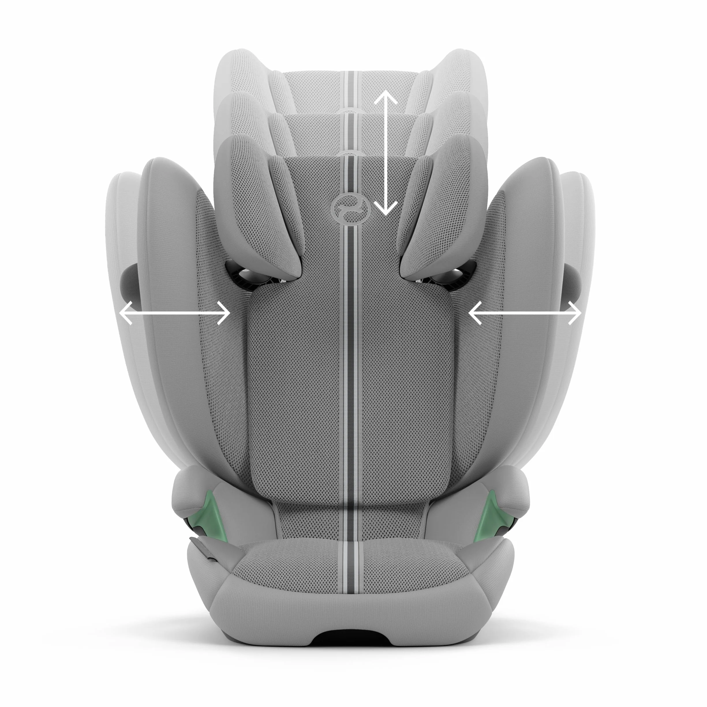 Cybex Solution G2 Plus/Stone Grey-mid grey PU1, Stone Grey, Plus, Solution G2