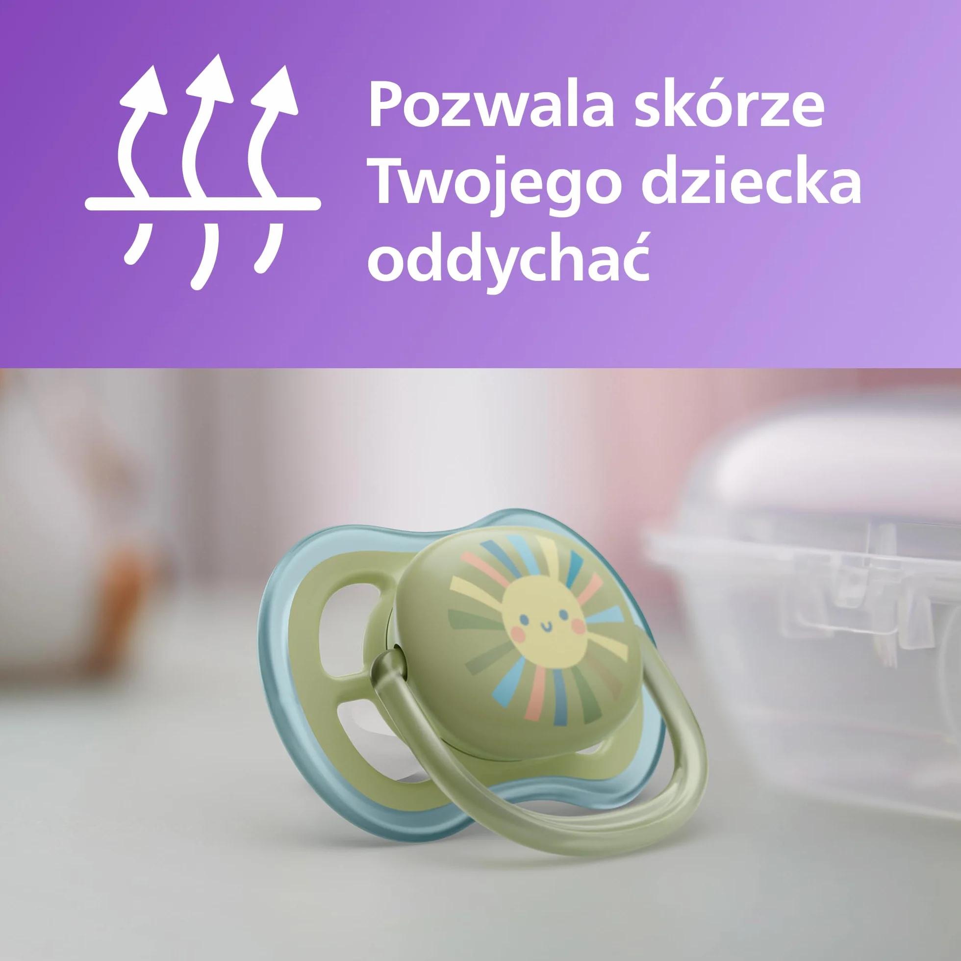 Philips Avent Natural Response Dziecięcy zestaw upominkowy: butelka dla niemowląt Natural Response 125 ml ze smoczkiem T2 (0 mies.+), smoczek Ultra Air (model SCD837/10)