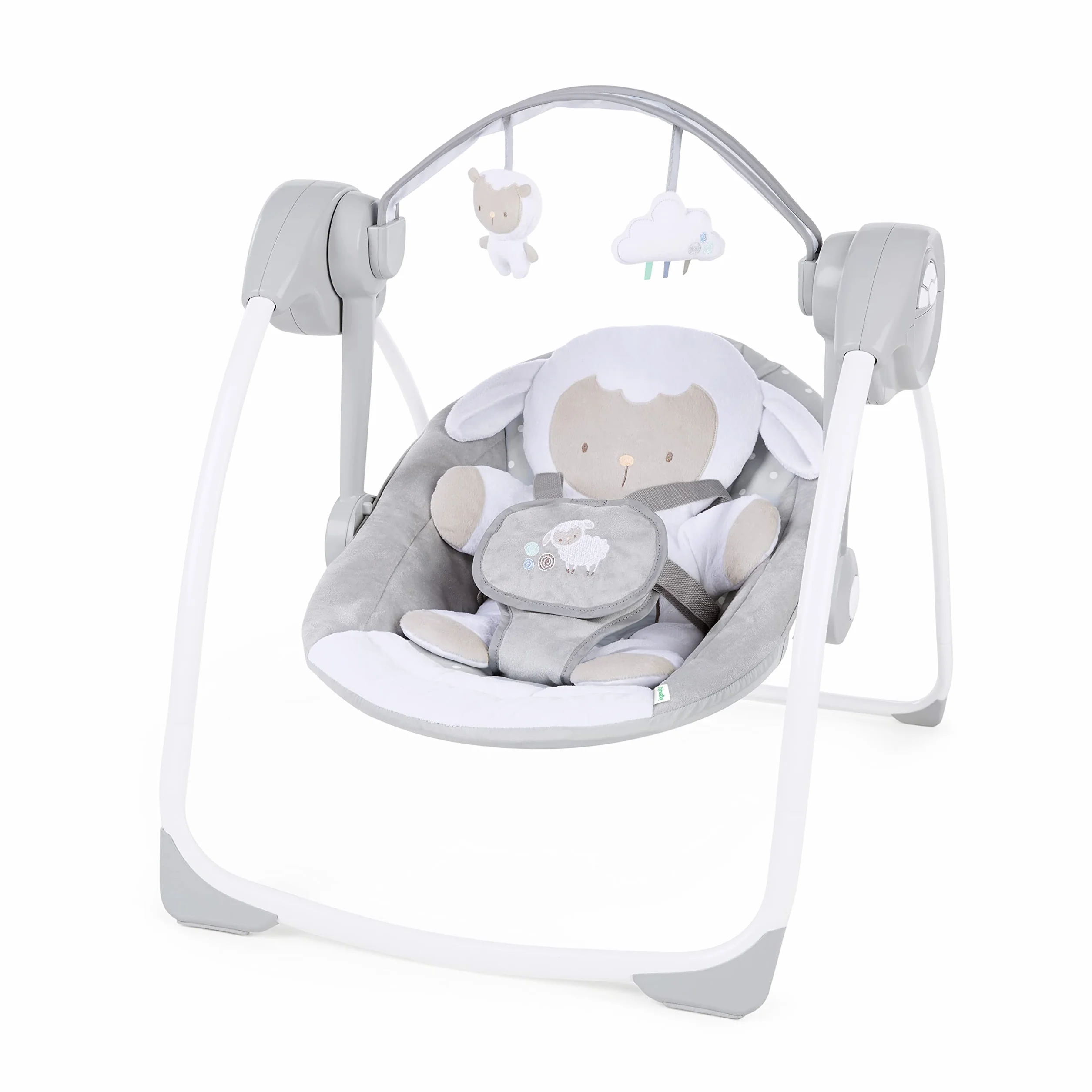 Ingenuity Przenośna huśtawka dla niemowląt Cuddle lamp z melodiami