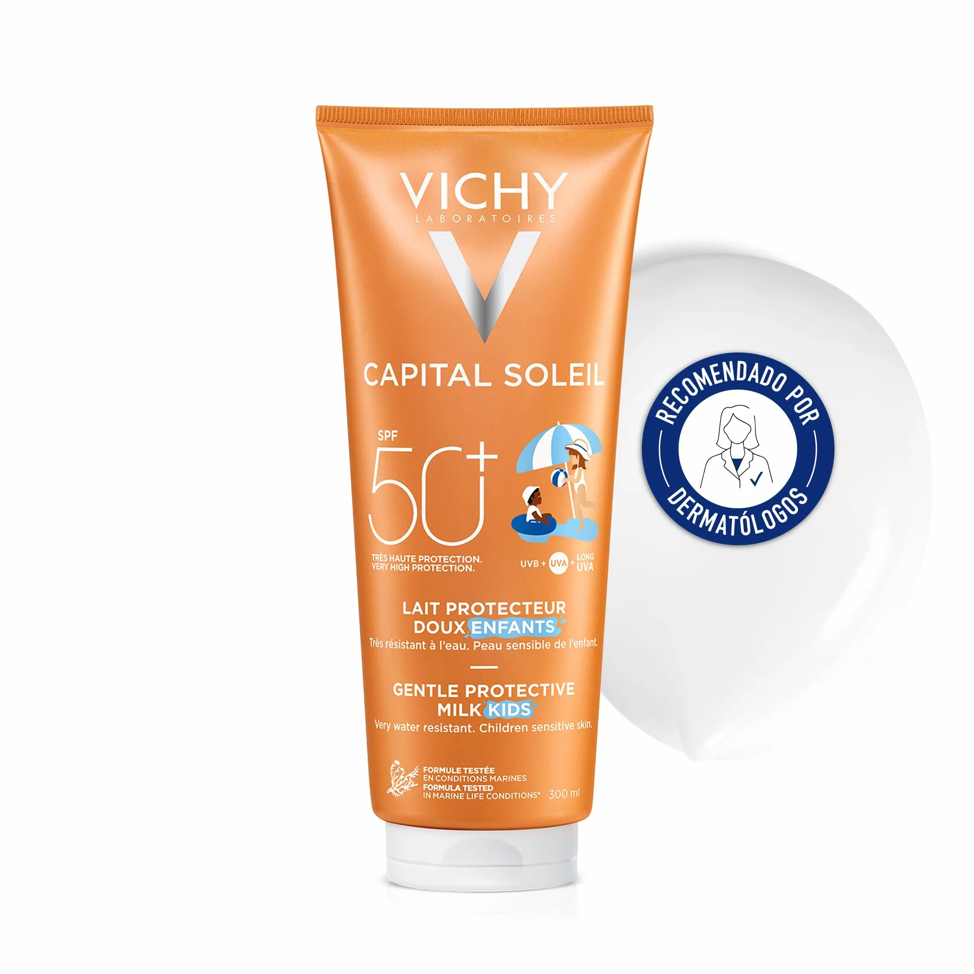 VICHY Capital Soleil SPF 50 mleko dla dzieci 300 ml