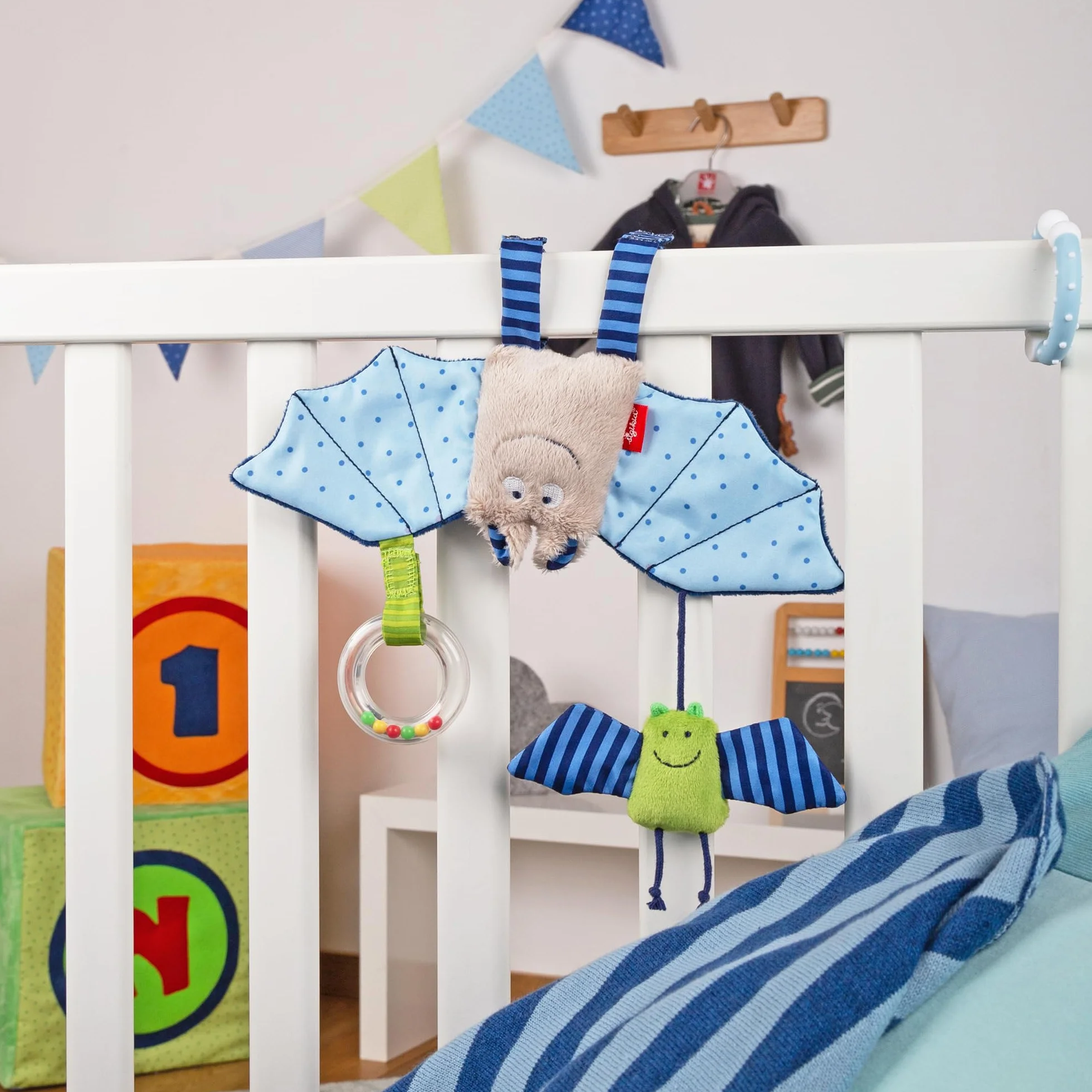 Sigikid Tekstylny Klips Mobilny do Foteli Samochodowych
