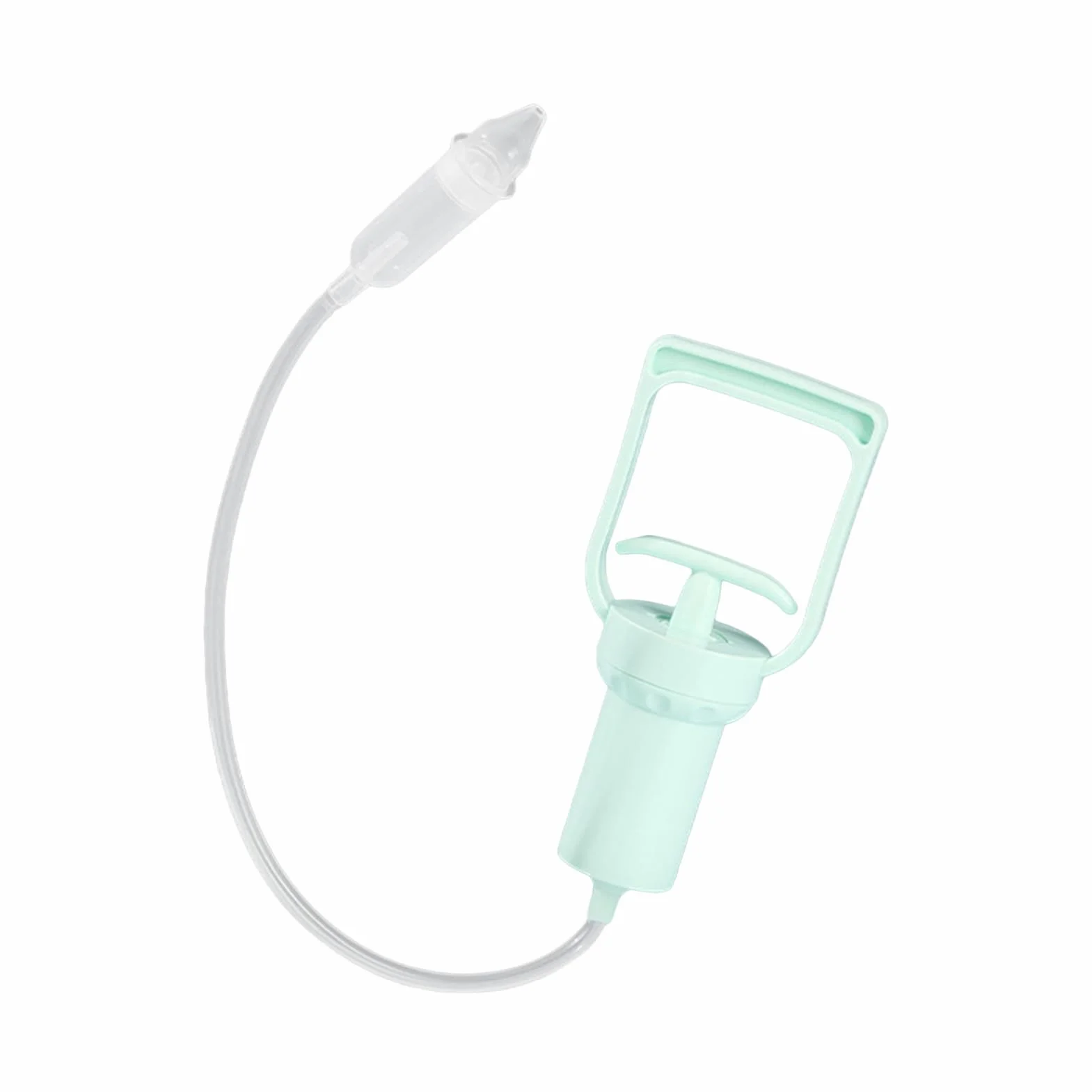 Portable Baby Nasal Aspirator, Hand Powered Nose Sucker, Strong Suction Pump for Congestion Relief, Comfortable Mucus Remover for Babies, Kids, and Adults