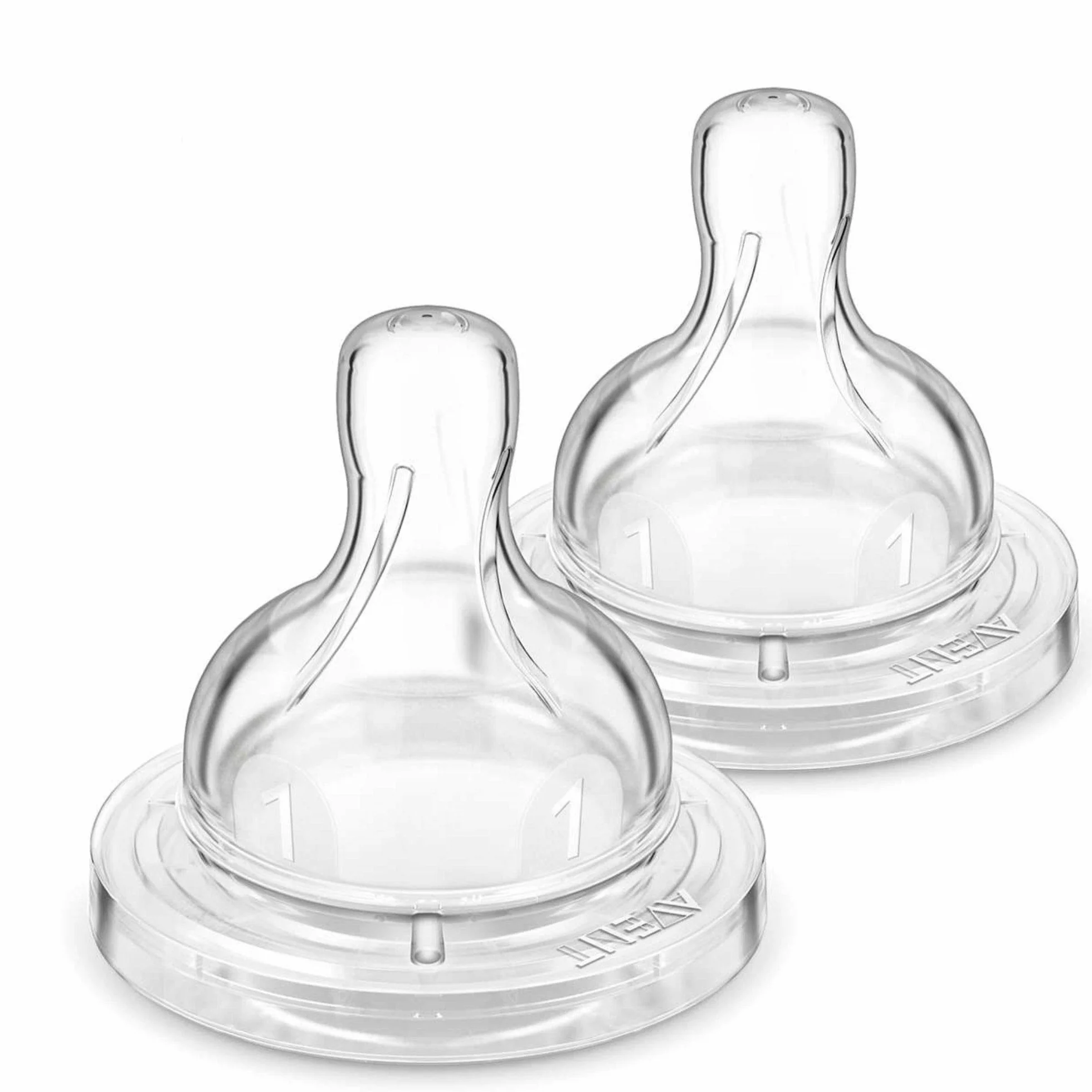 Philips Avent SCF631/27 Klasyczny Smoczek, Dla Noworodków 0 m+, 2 Sztuki