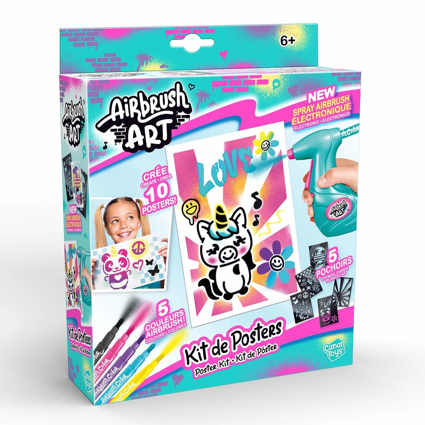 Airbrush Art - zestaw mini plakatów (11015)