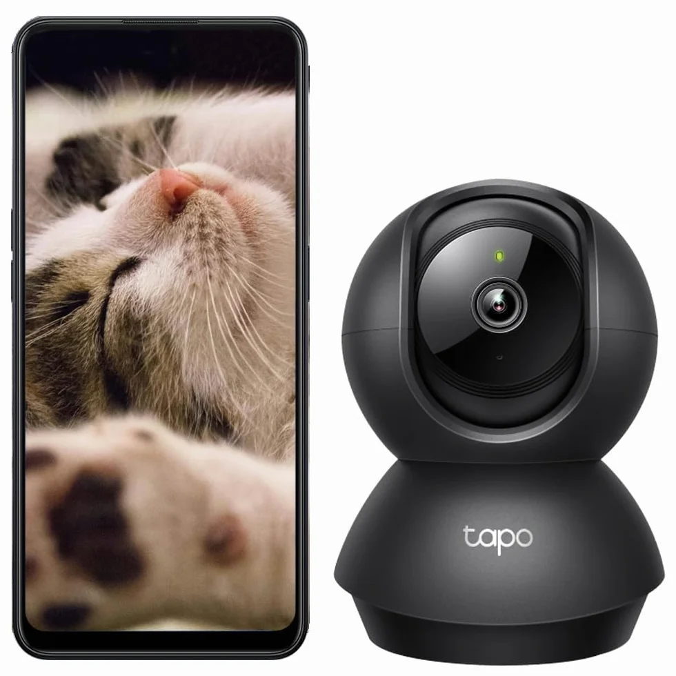 TP-Link Tapo C211 | Obrotowa kamera Wi-Fi 3MP do monitoringu domowego | Detekcja ruchu | Tryb nocny | Dwukierunkowe audio | Obsługa microSD do 512 GB | Kompatybilna z Alexa i Google Home
