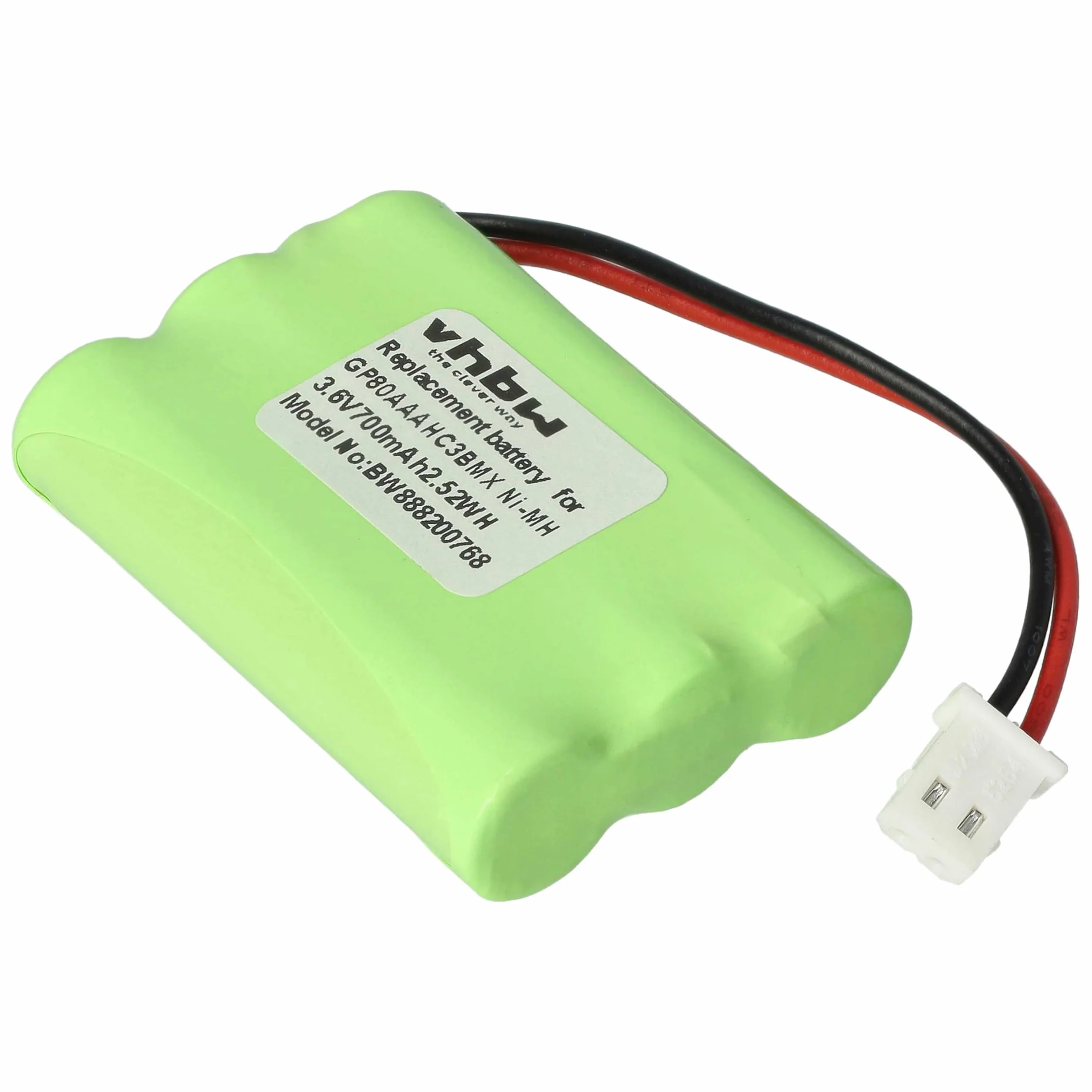 vhbw Bateria kompatybilna z Motorola MBP481, MBP482, MBP483 Babyphone Babytalker (700 mAh, 3,6 V, NiMH)