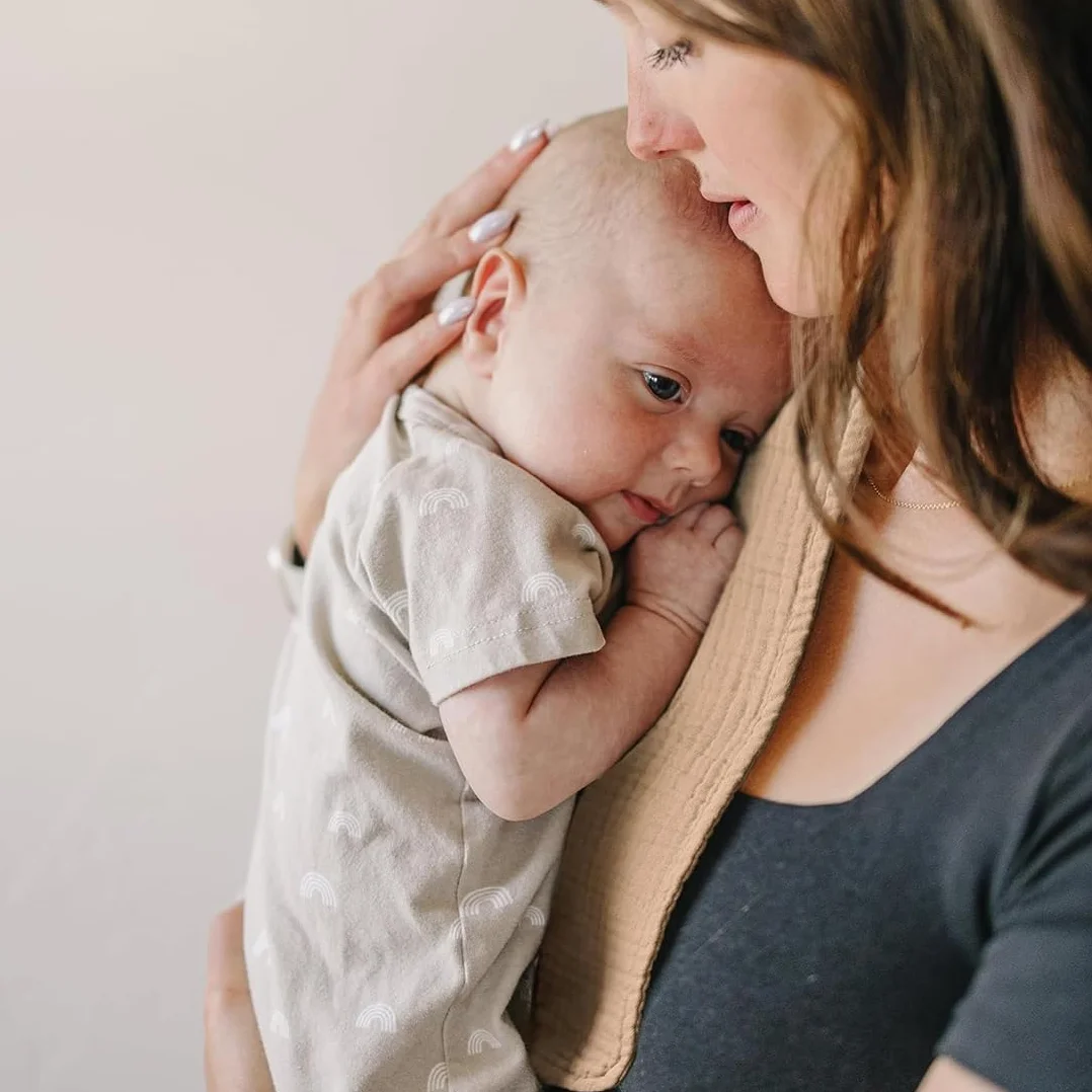 5 sztuk muślinów z bawełny, muśliny, ręczniki dla dzieci, muśliny premium dla niemowląt, super miękkie chłonne ziarno muślinu dla niemowląt, unisex, dla dziewczynek i chłopców, 26 x 25 cm