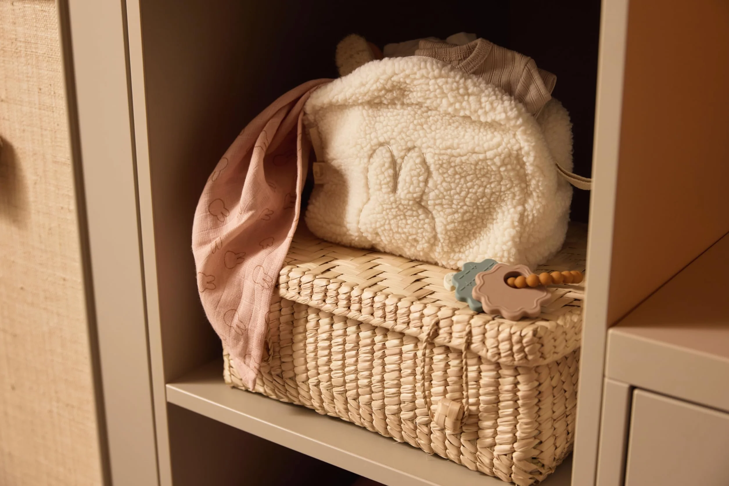 Jollein Torba na pieluchy frotte Teddy Miffy Oatmeal Organizer