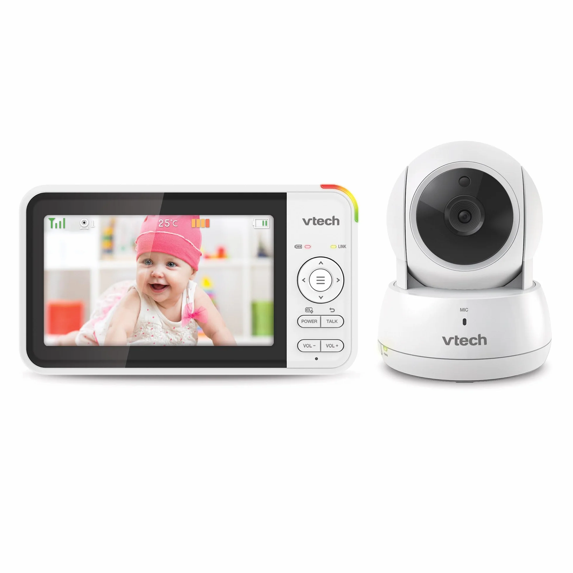 Vtech VM924 Elektroniczna Niania, Biały, 5"