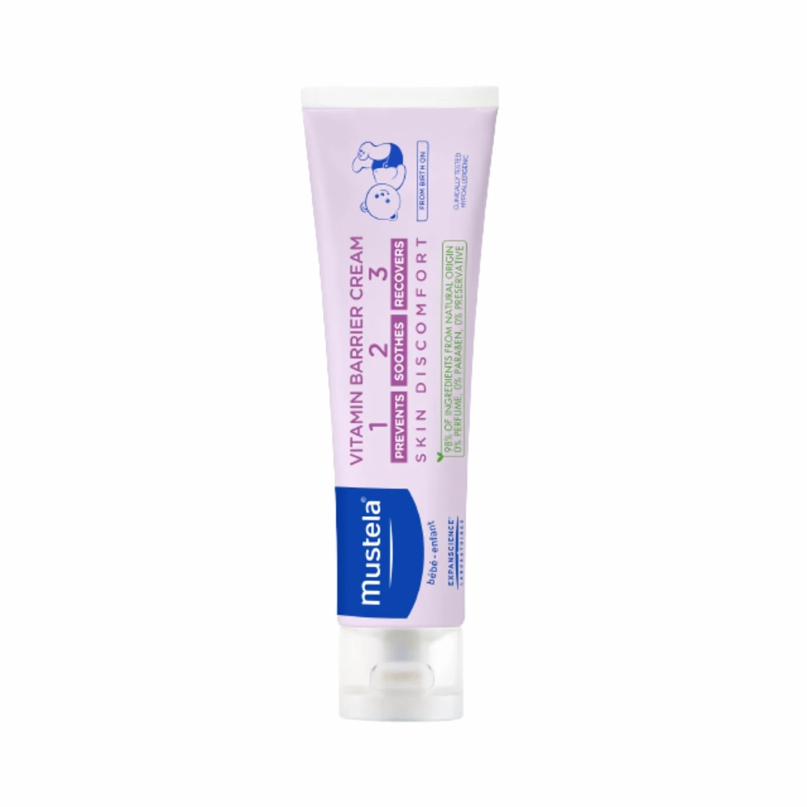 Mustela Vitamin Barrier Skin Discomfort 1-2-3 100ml