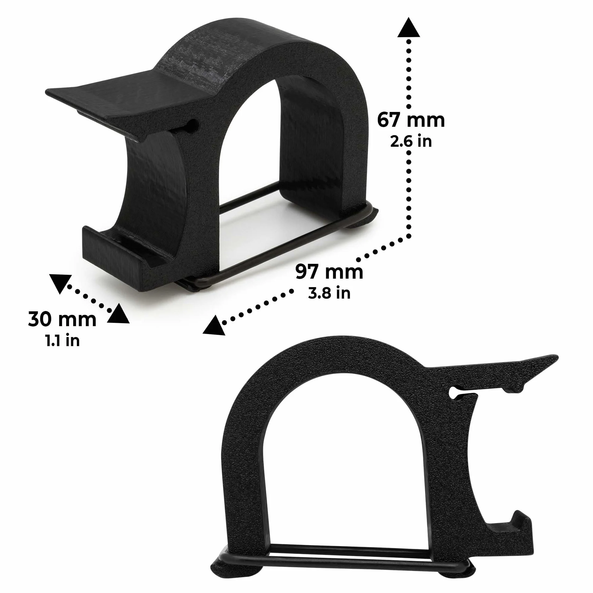 Mobilefox Uniwersalny uchwyt na rower biegowy uchwyt na bagażnik rowerowy uchwyt adapter pasujący do przyczepy Thule Chariot