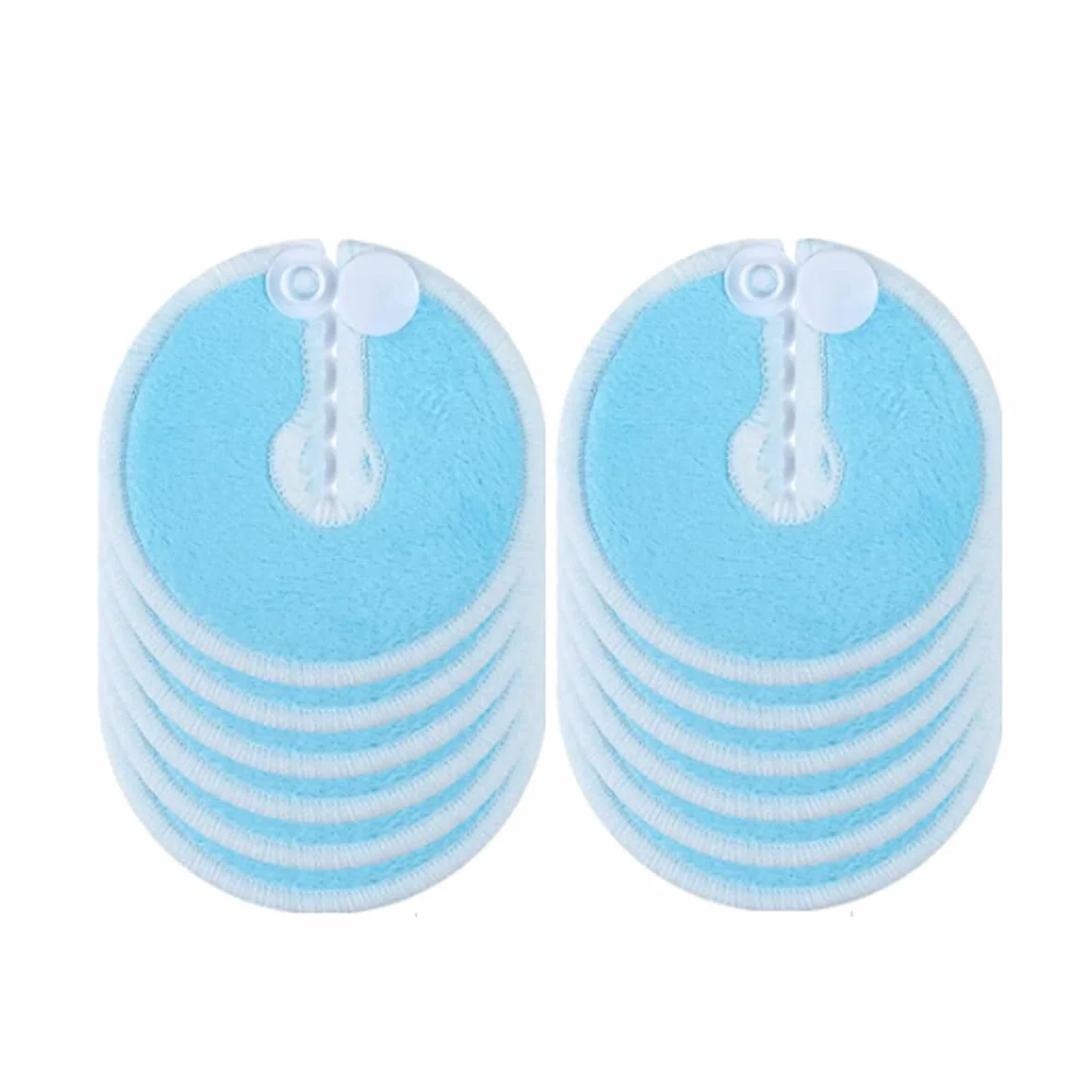 12 szt. G Tube Pad Holder wielokrotnego użytku do karmienia rurki do karmienia brzuch G tuba przycisk osłona na karmienie piersią karmienie piersią (niebieski)