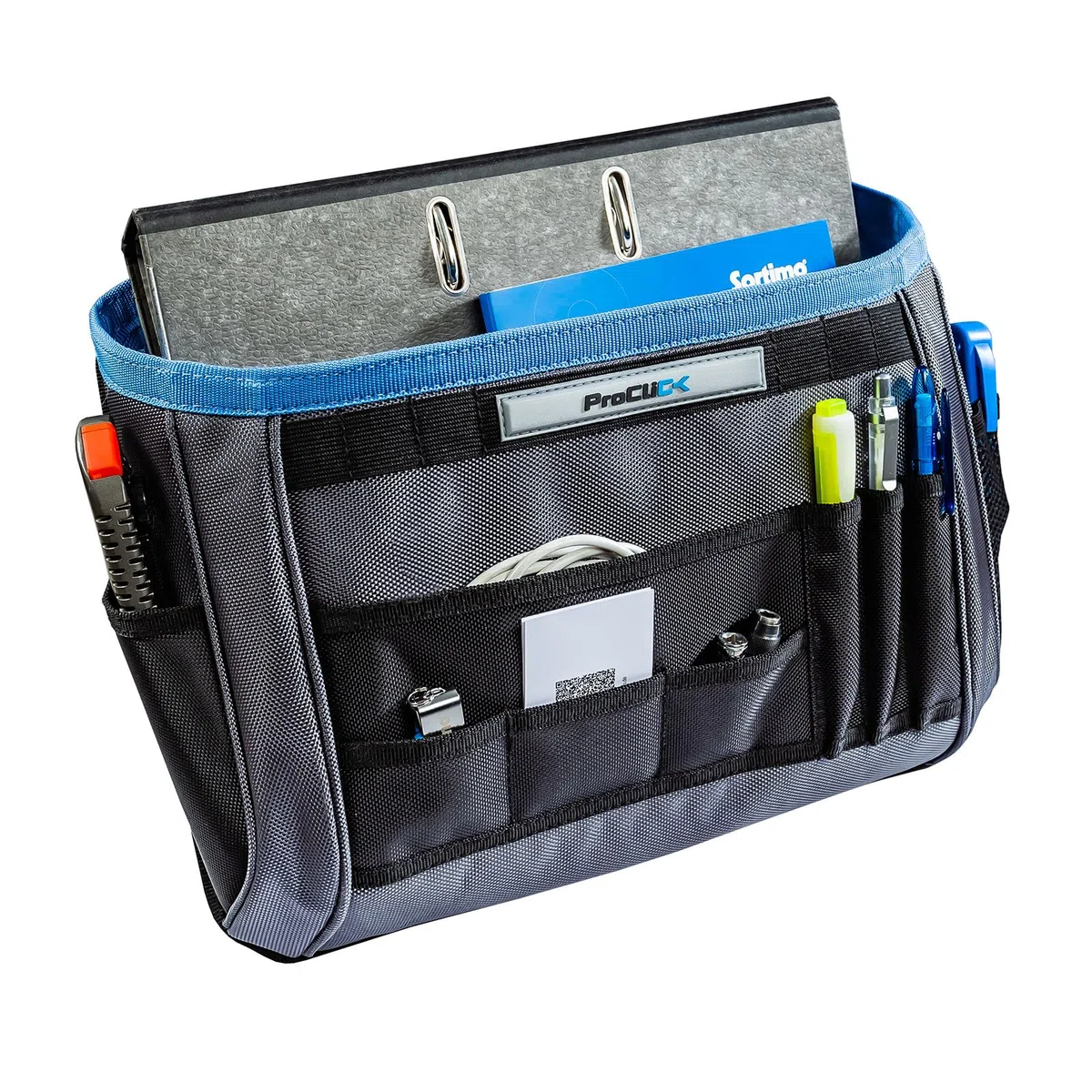 Sortimo AutoAssistent + organizer biurowy – zestaw, czarny/niebieski/szary