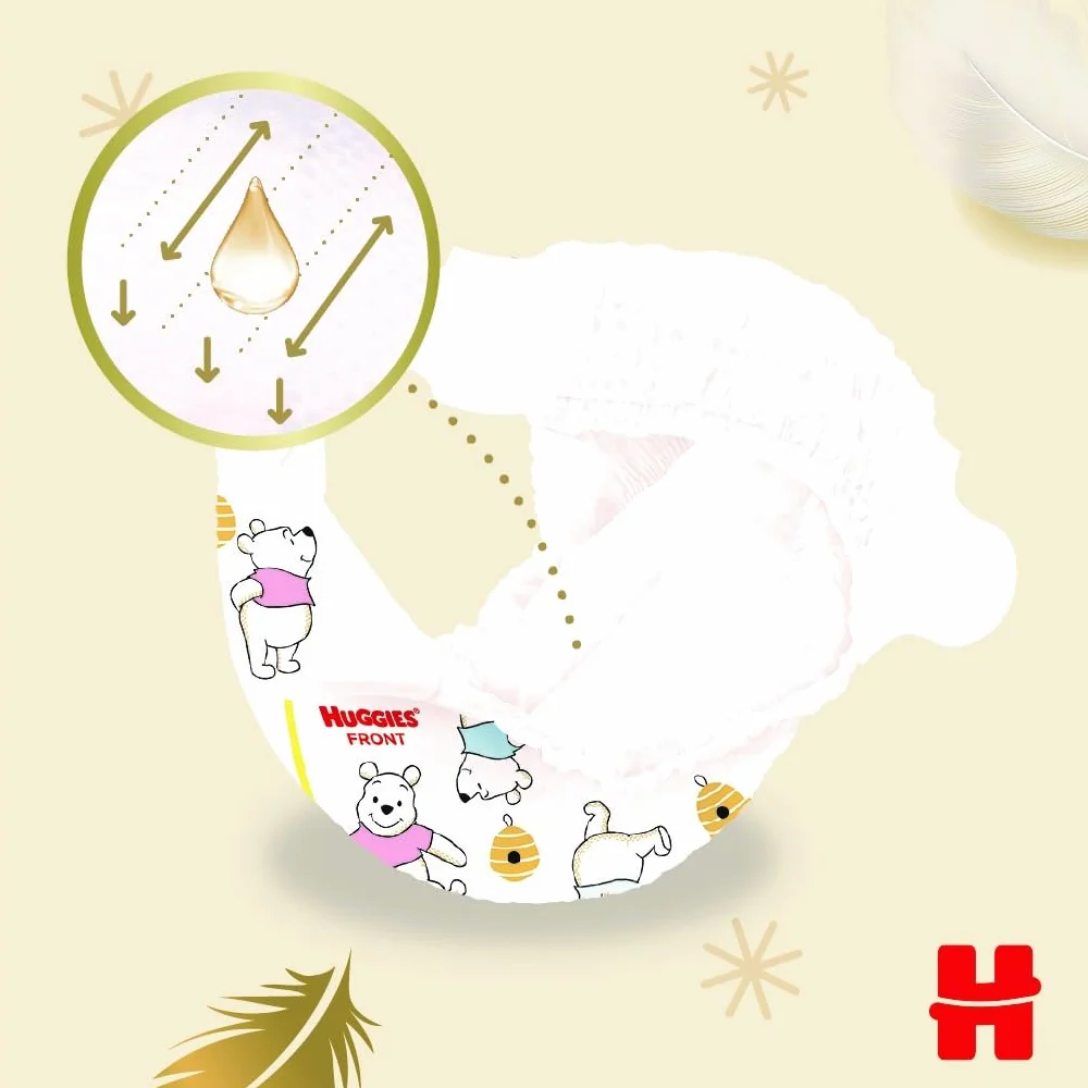 Huggies Extra Care Pieluchy rozmiar 3, (6-10 kg) 144 szt.