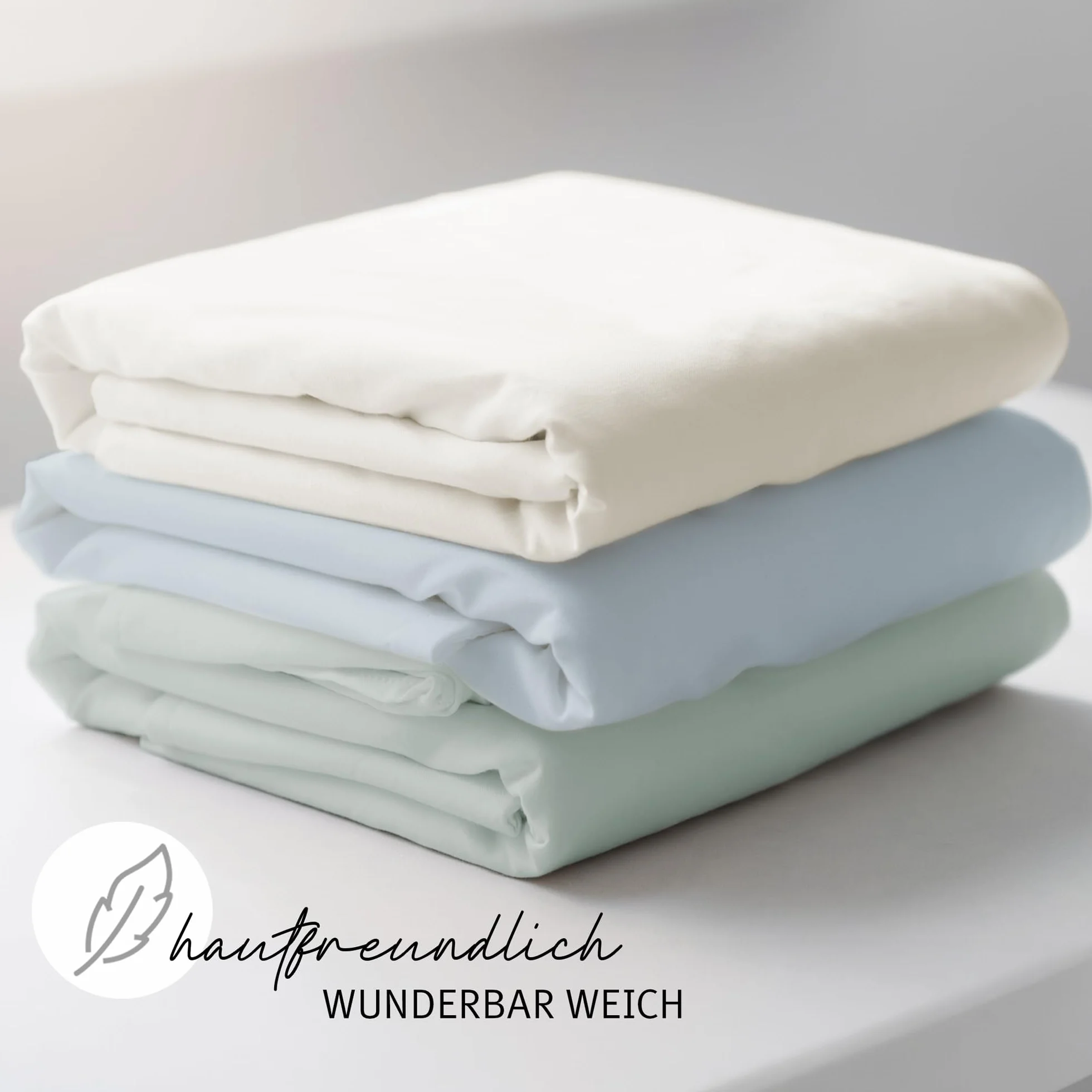 roba Prześcieradło z gumką safe asleep 40 x 90-45 x 90 - Prześcieradło do łóżeczka lub kołyski - Bawełna organiczna - Certyfikaty GOTS i Oeko-Tex Standard 100 - Biały