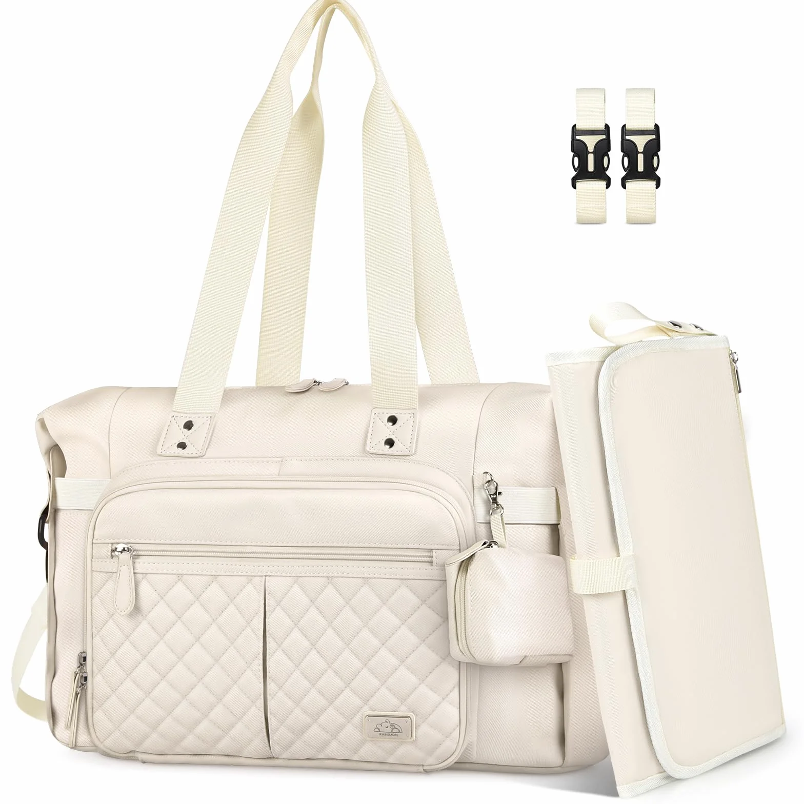 RAINSMORE Torba na pieluchy Tote Torba na pieluchy
