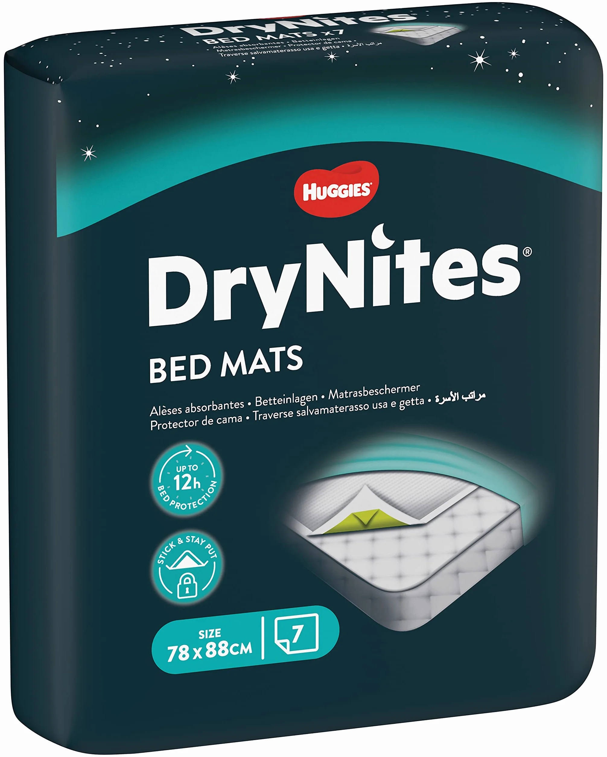 Huggies Drynites Chłonne Jednorazowe Wkładki, 28 Sztuk