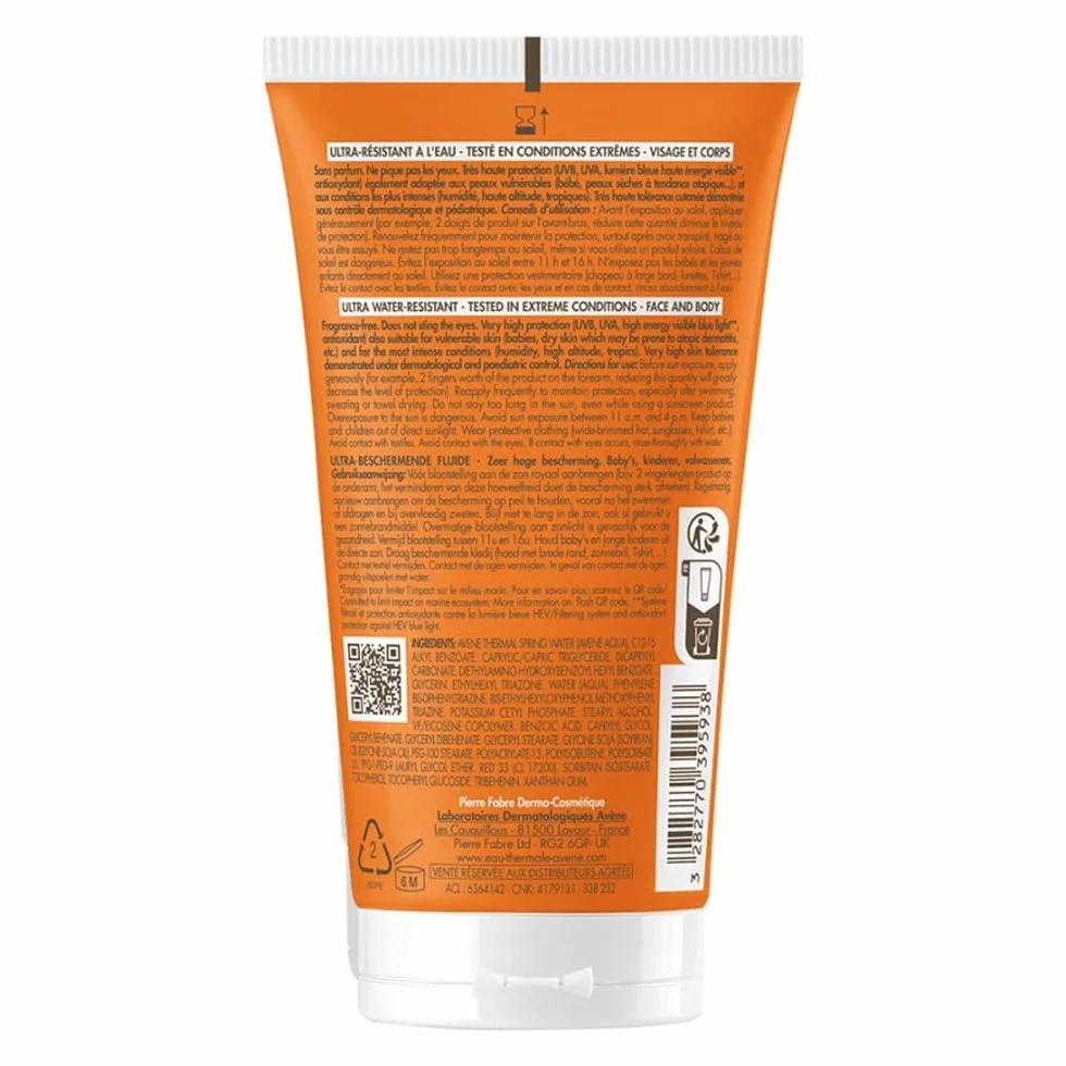 EAU THERMLE AVENE INTENSE PROTECT SPF 50+ 150 ml