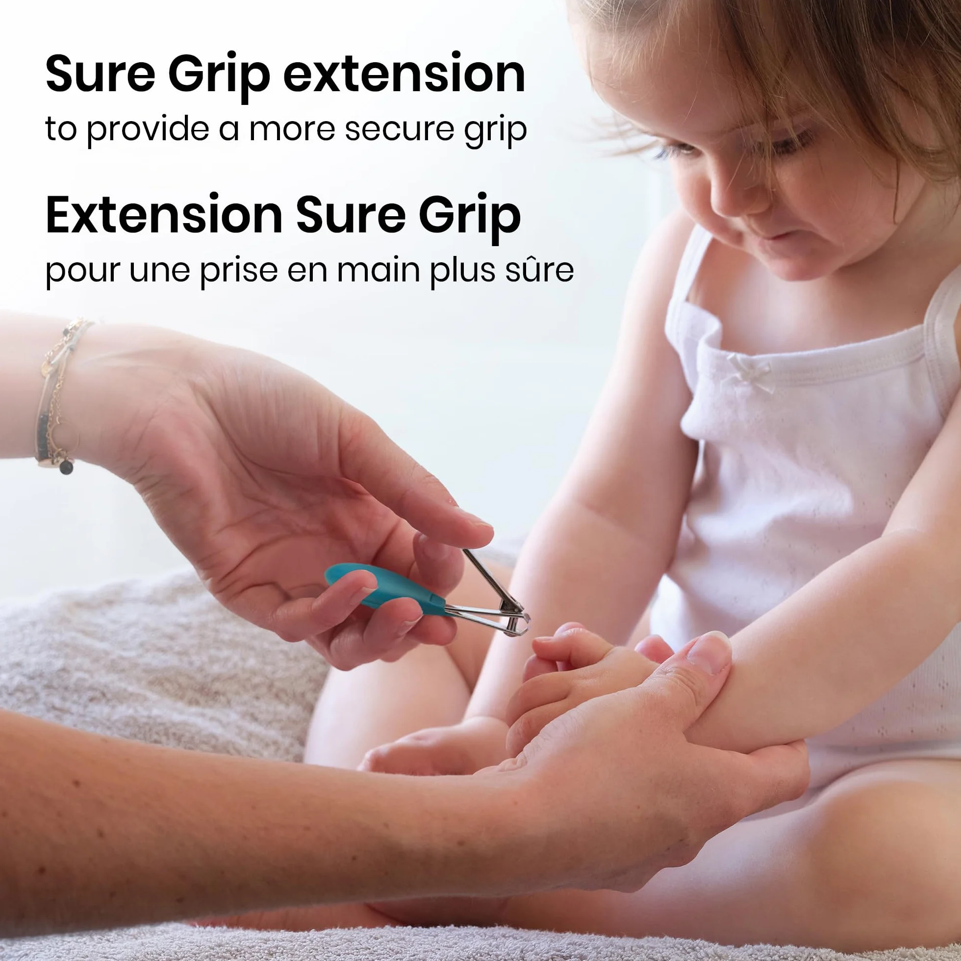 Safety 1st Fold-Up Nail Clipper, Arctic Blue, 2-Count by Safety 1st